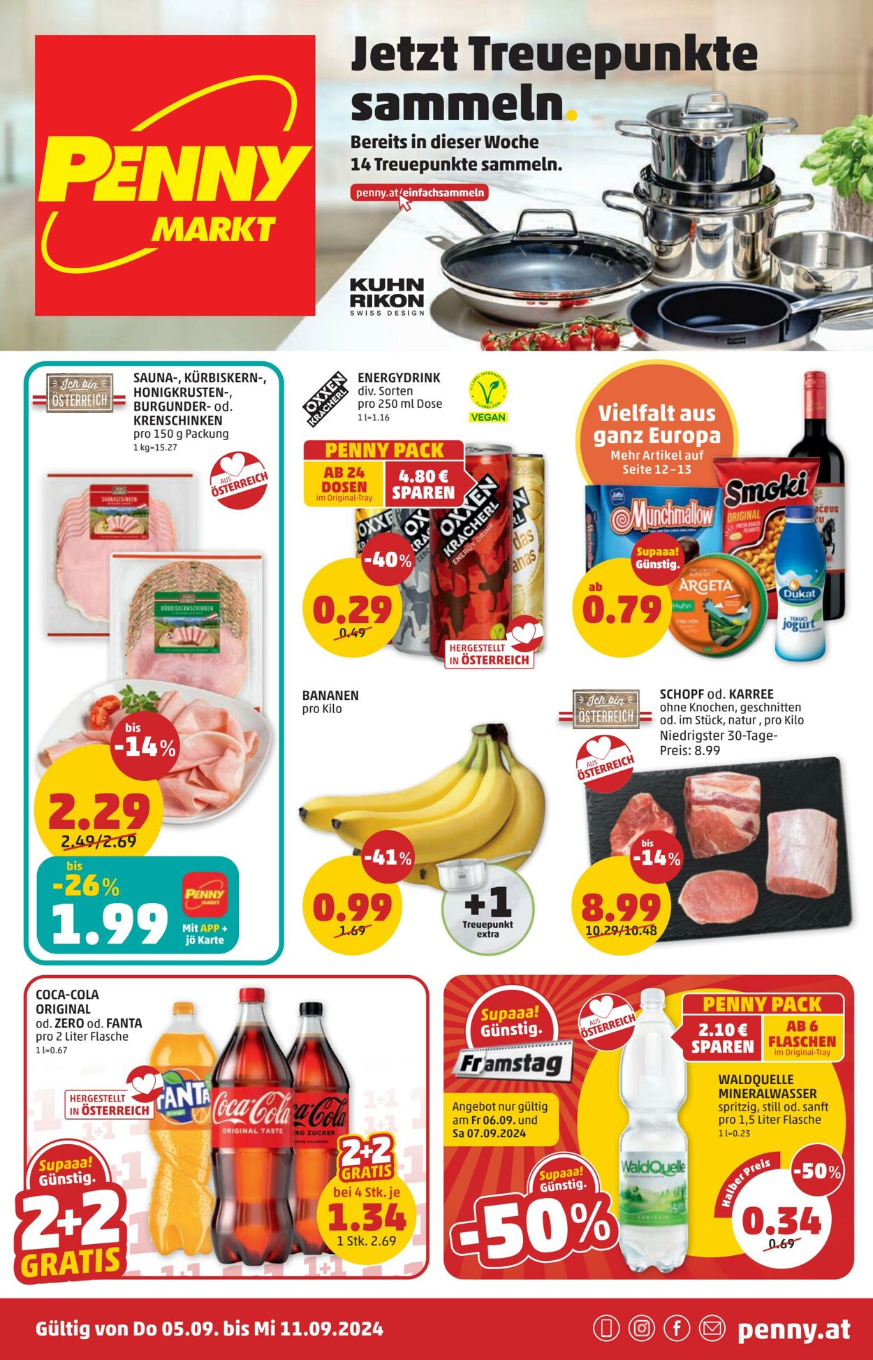 Prospekt Penny Markt - PENNY Flugblatt: Do 05.09. bis Mi 11.09.2024 9 Sep, 2024 - 11 Sep, 2024