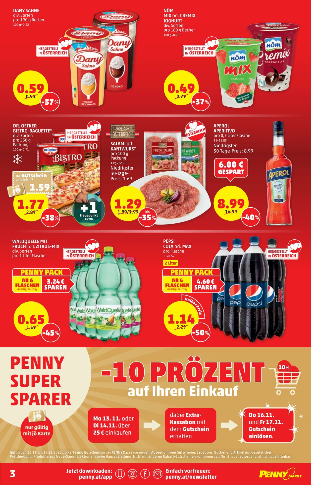 Prospekt Penny Markt 09.11.2023 - 15.11.2023