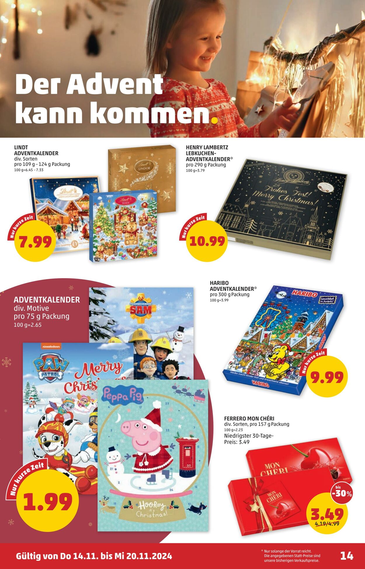 Prospekt Penny Markt 11.11.2024 - 17.11.2024