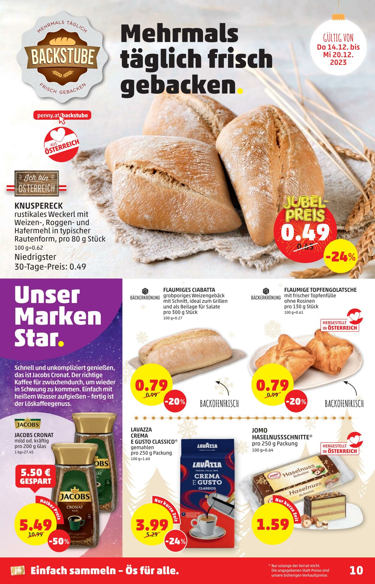 Prospekt Penny Markt 14.12.2023 - 20.12.2023