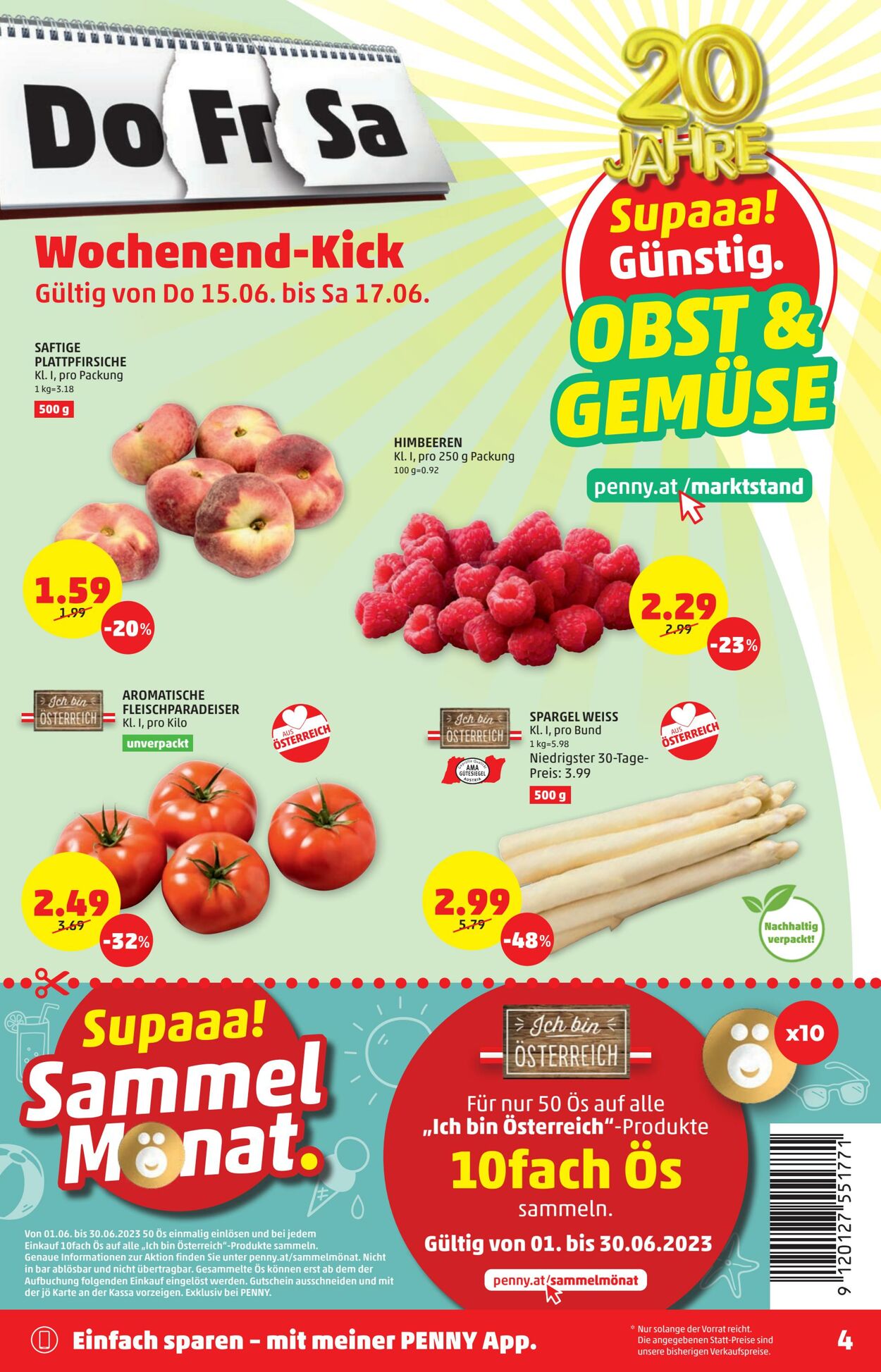 Prospekt Penny Markt 15.06.2023 - 21.06.2023