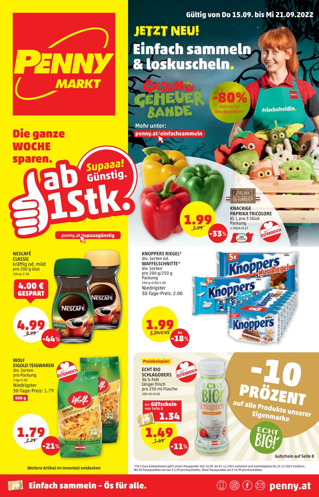 Prospekt Penny Markt 15.09.2022 - 21.09.2022