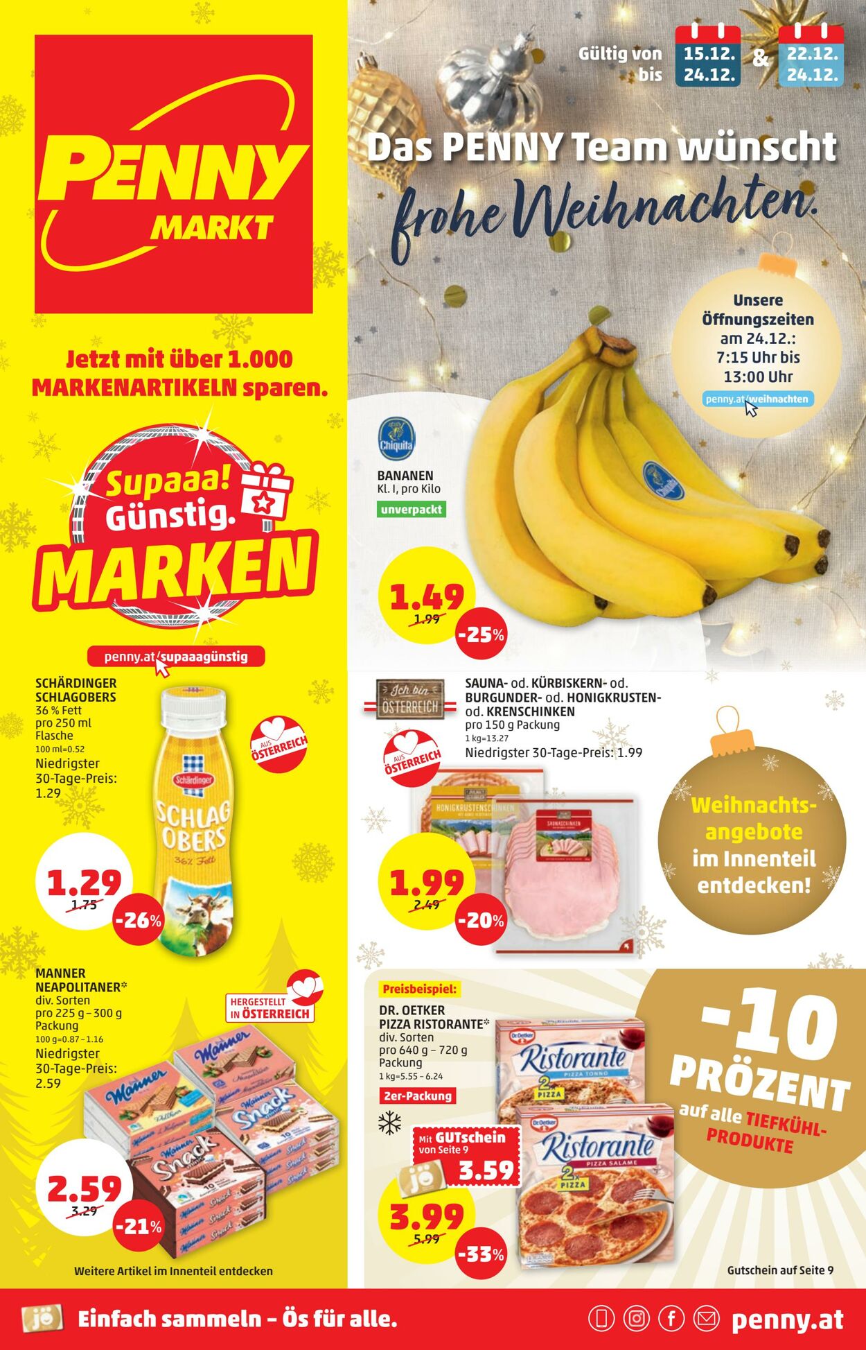 Prospekt Penny Markt 15.12.2022 - 24.12.2022