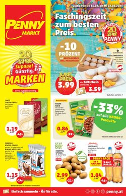 Prospekt Penny Markt 16.02.2023 - 22.02.2023