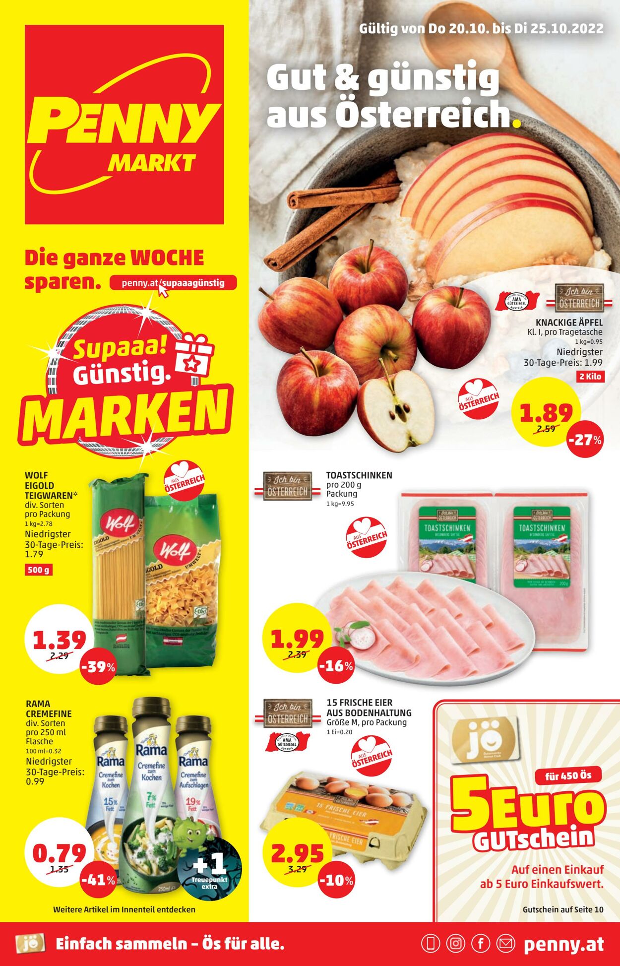 Prospekt Penny Markt 20.10.2022 - 25.10.2022