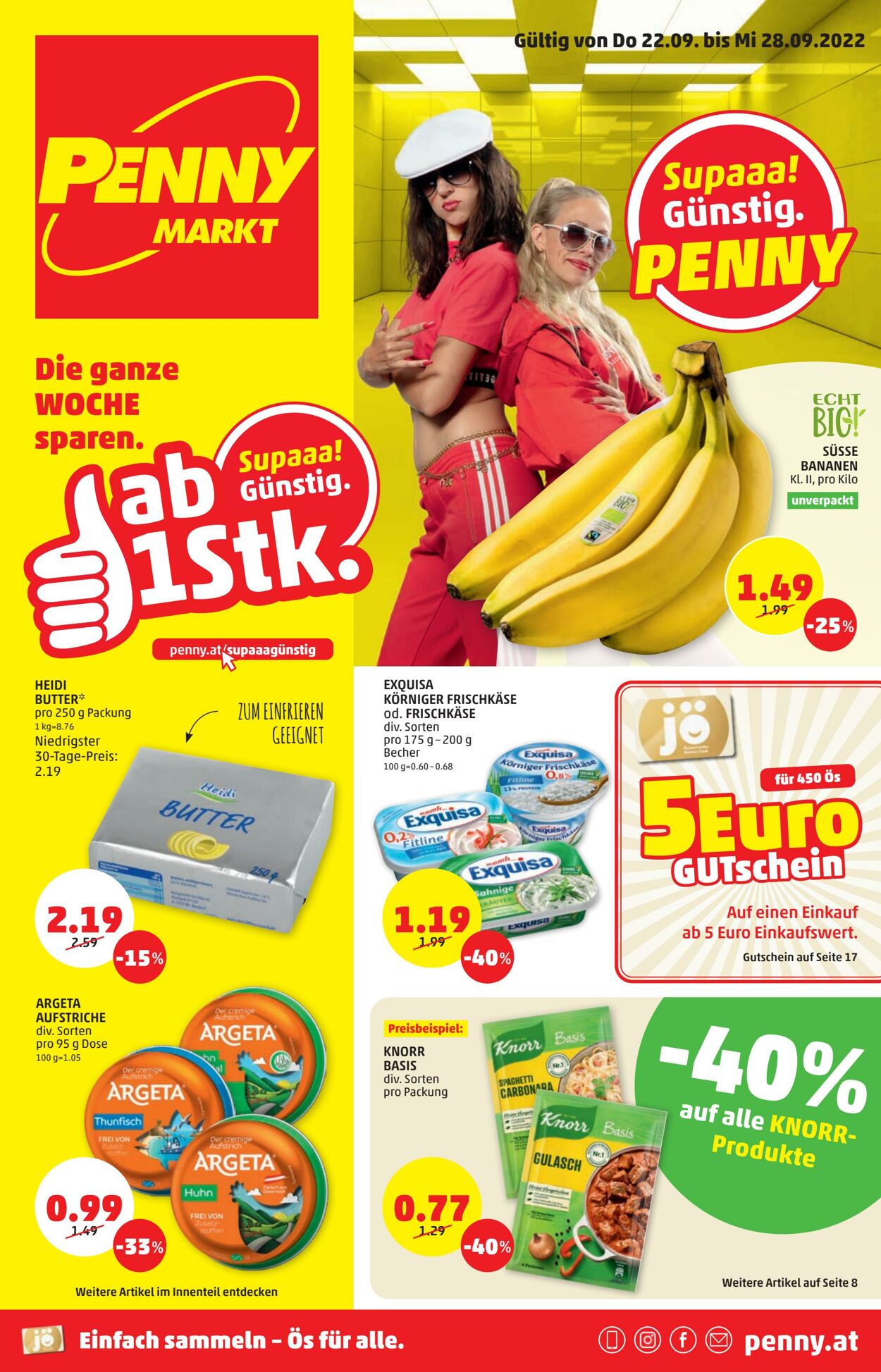 Prospekt Penny Markt 22.09.2022 - 28.09.2022