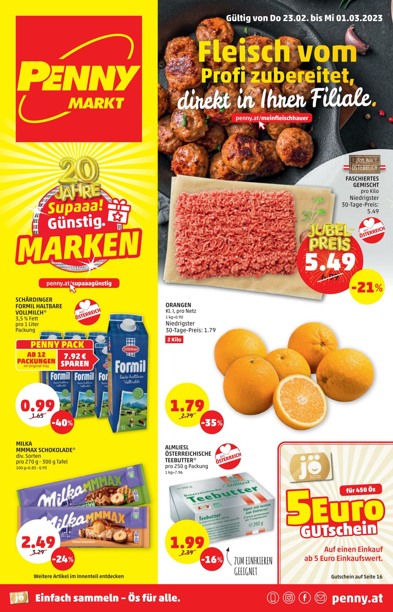 Prospekt Penny Markt 23.02.2023 - 01.03.2023