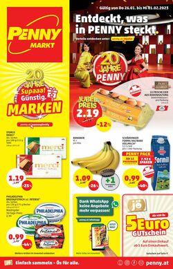 Prospekt Penny Markt 26.01.2023 - 01.02.2023