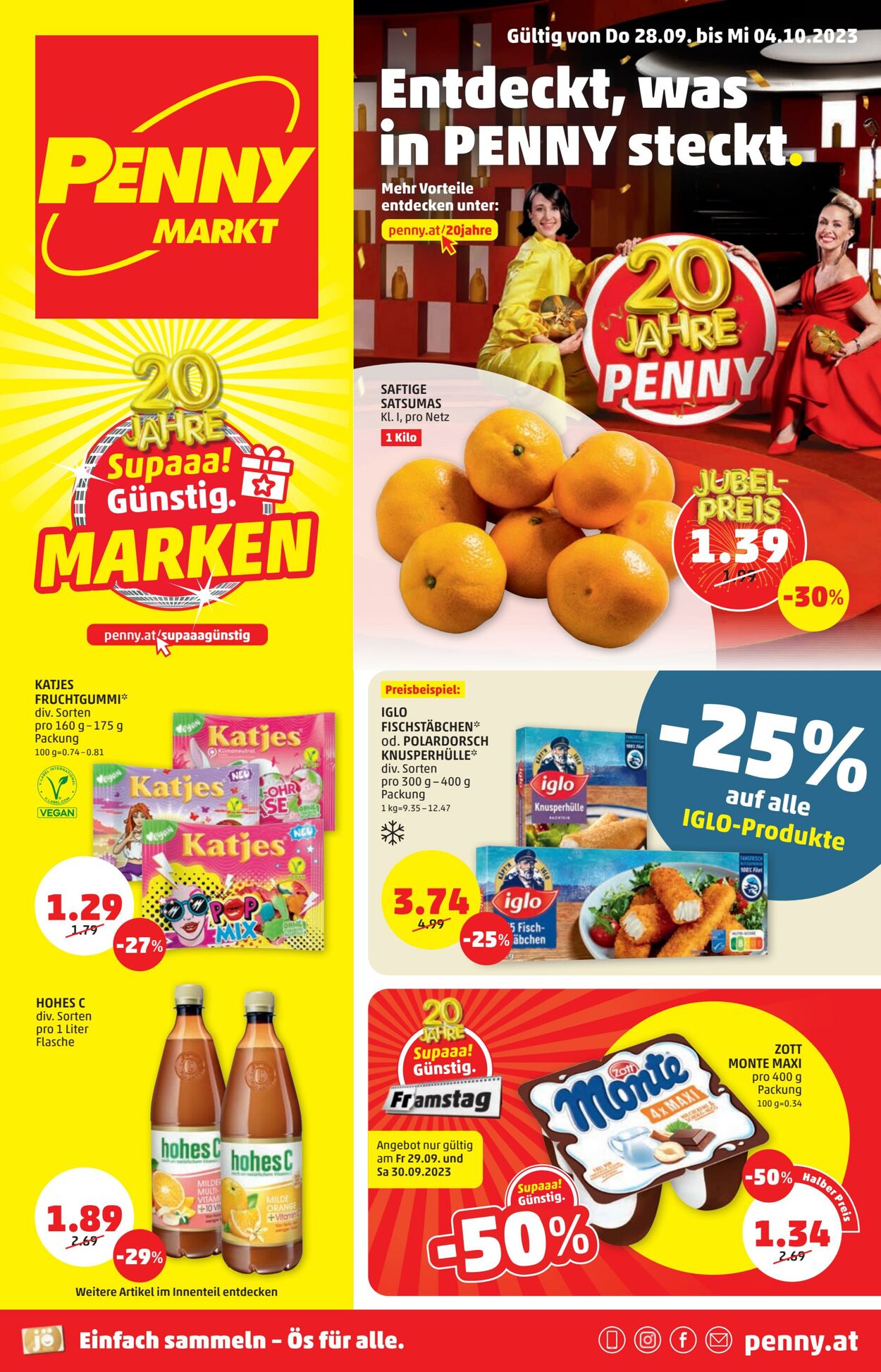 Prospekt Penny Markt 28.09.2023 - 04.10.2023