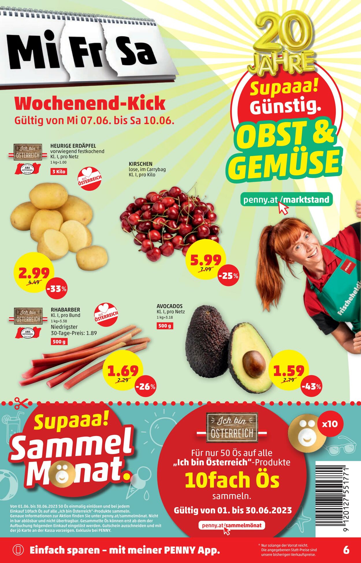 Prospekt Penny Markt 07.06.2023 - 14.06.2023