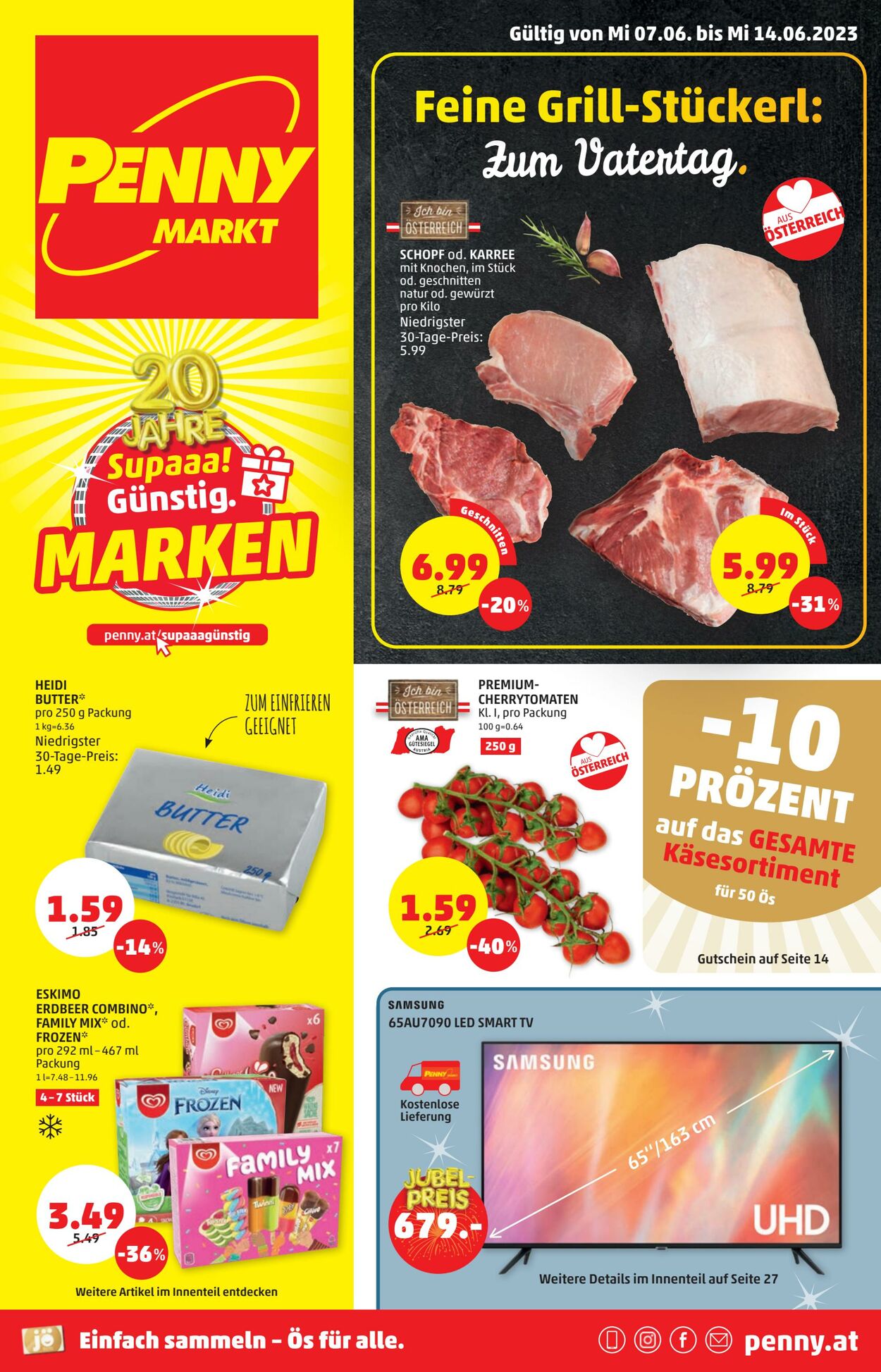 Prospekt Penny Markt 07.06.2023 - 14.06.2023