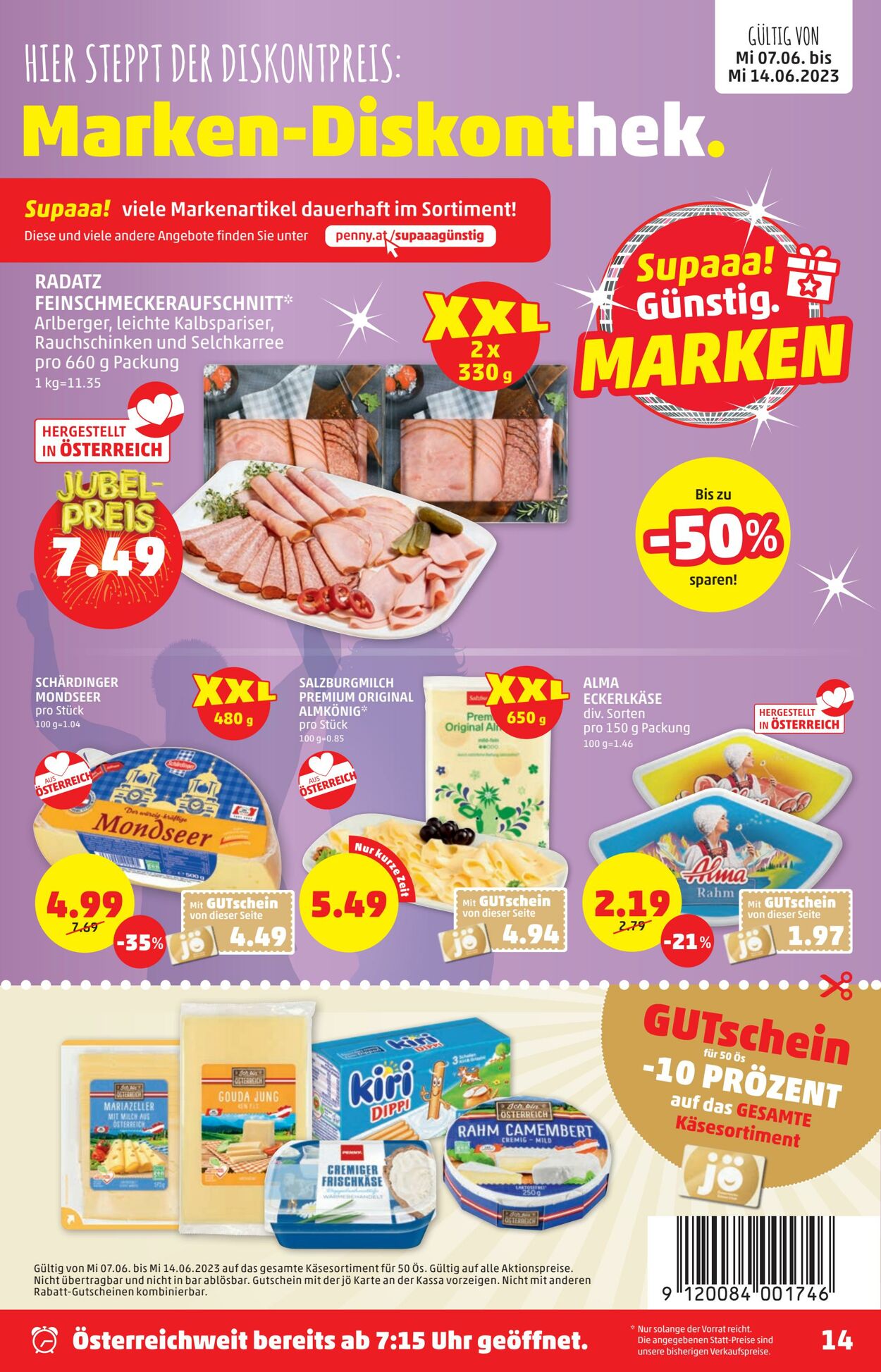 Prospekt Penny Markt 07.06.2023 - 14.06.2023