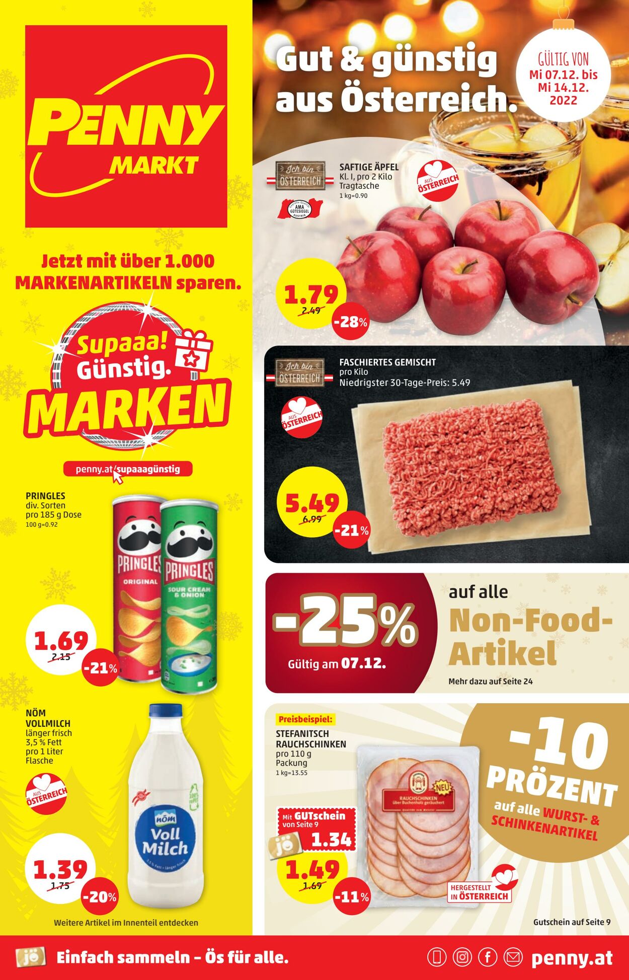 Prospekt Penny Markt 07.12.2022 - 14.12.2022