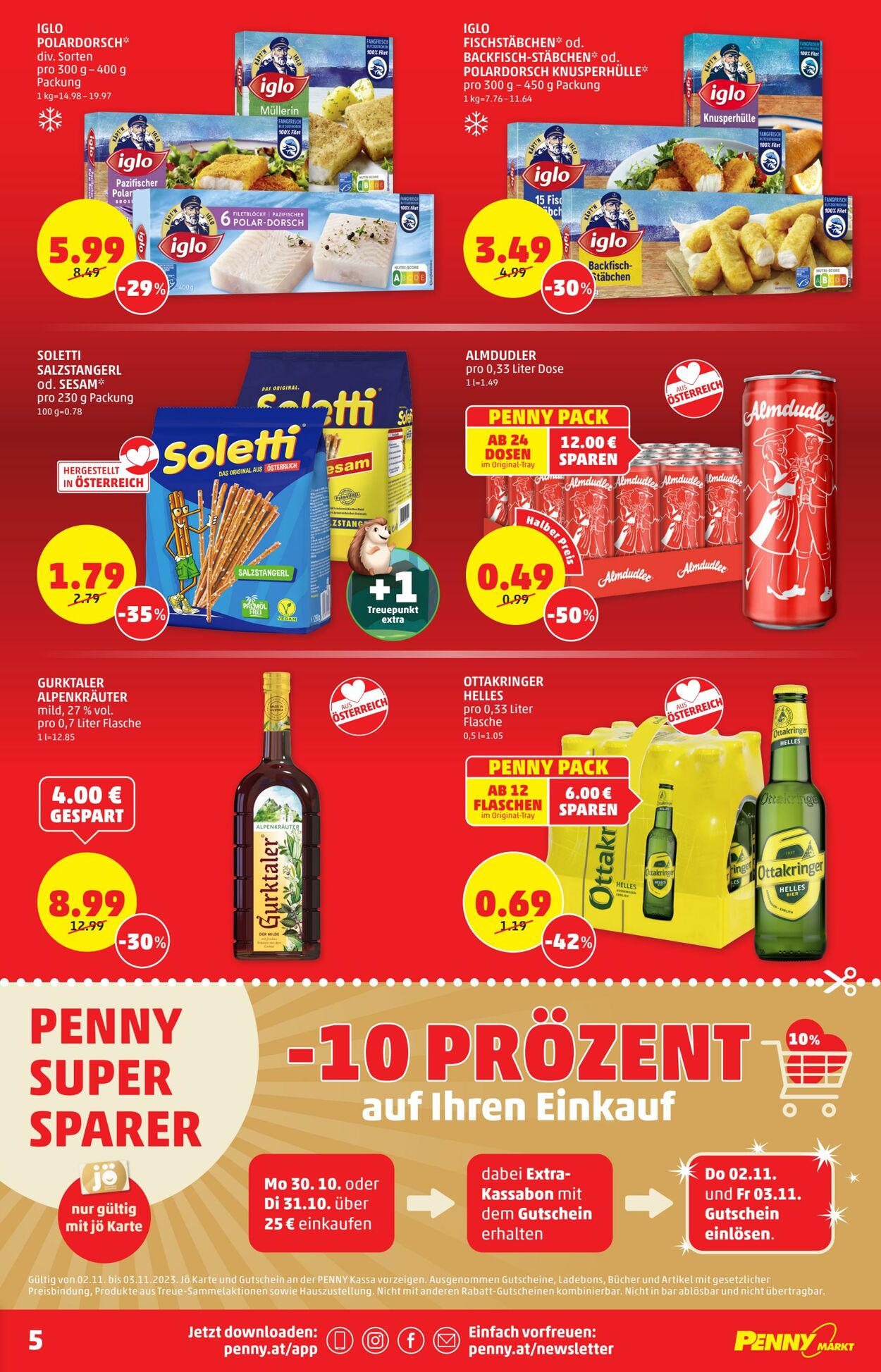 Prospekt Penny Markt 30.10.2023 - 31.10.2023