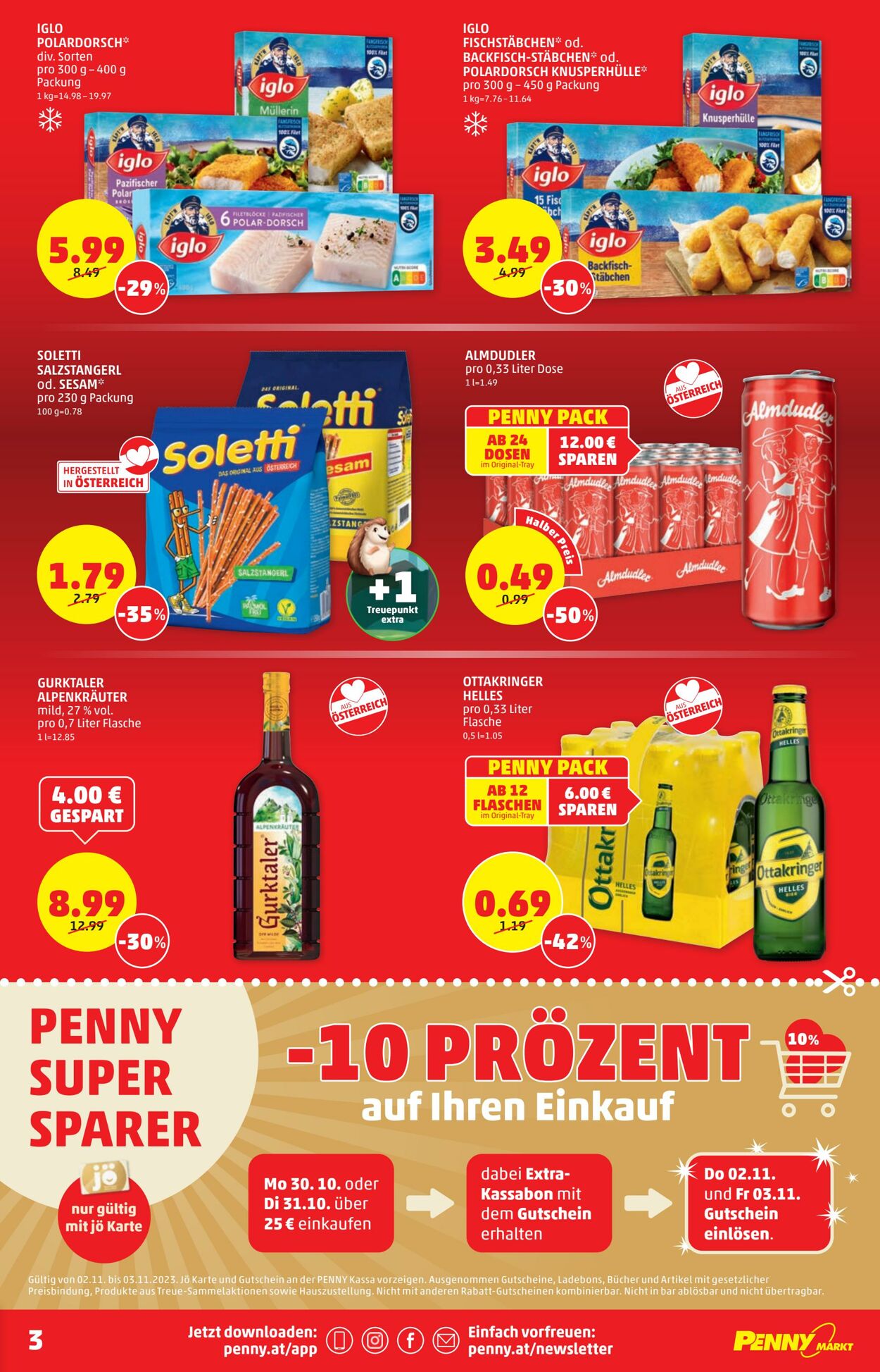 Prospekt Penny Markt 25.10.2023 - 31.10.2023