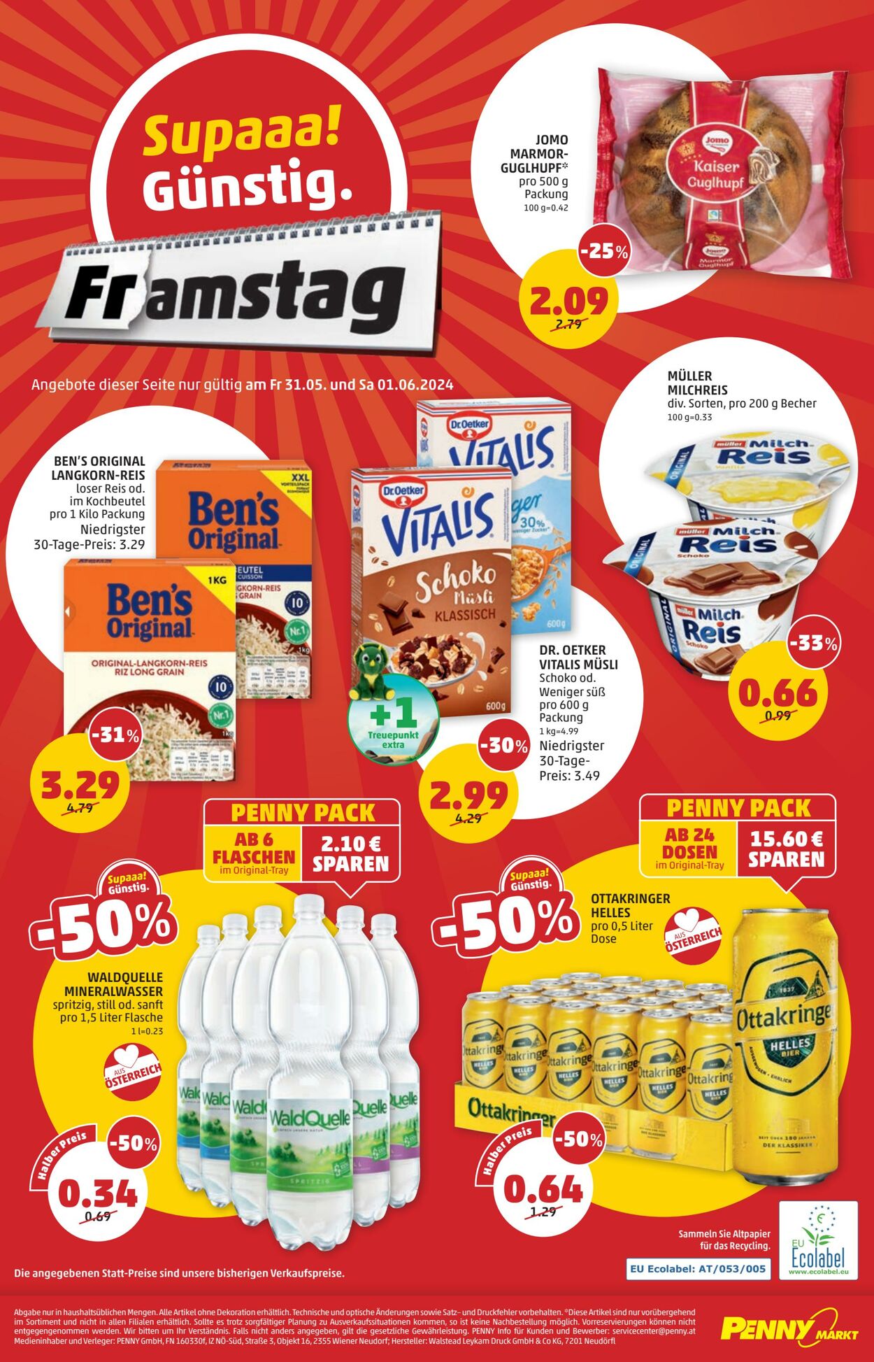 Prospekt Penny Markt 29.05.2024 - 05.06.2024