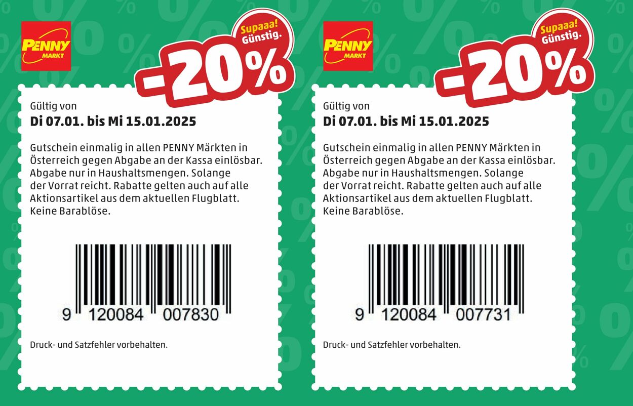 Prospekt Penny Markt 06.01.2025 - 12.01.2025