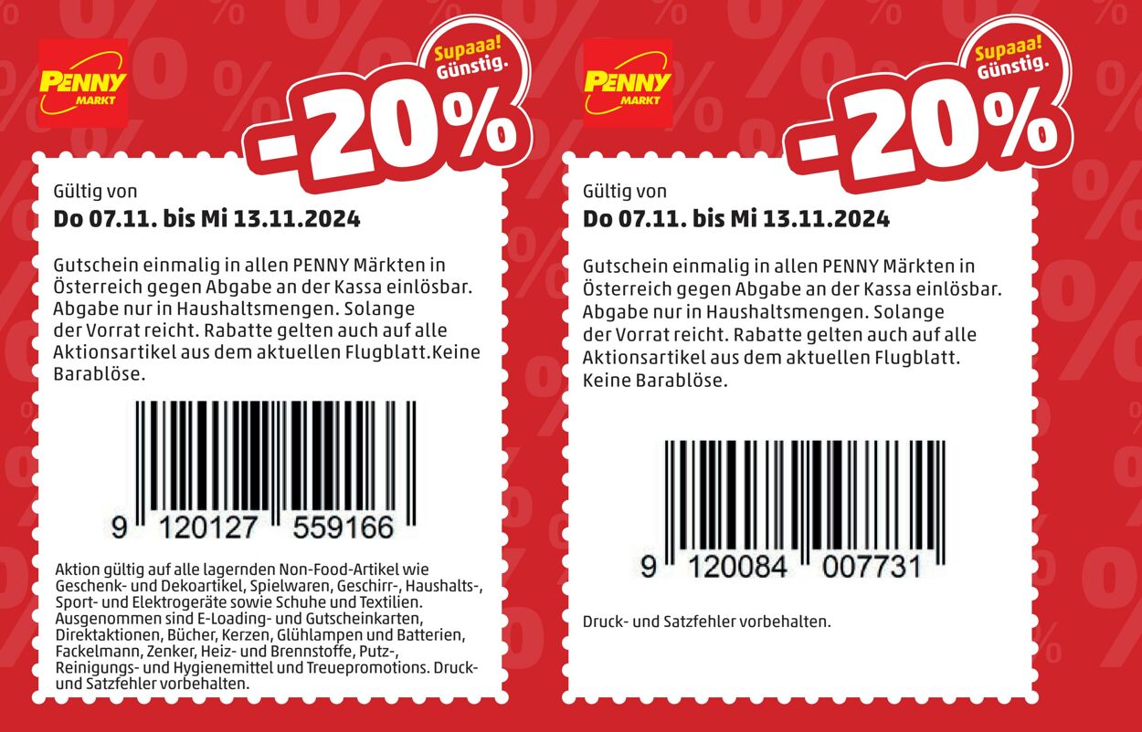 Prospekt Penny Markt 11.11.2024 - 17.11.2024