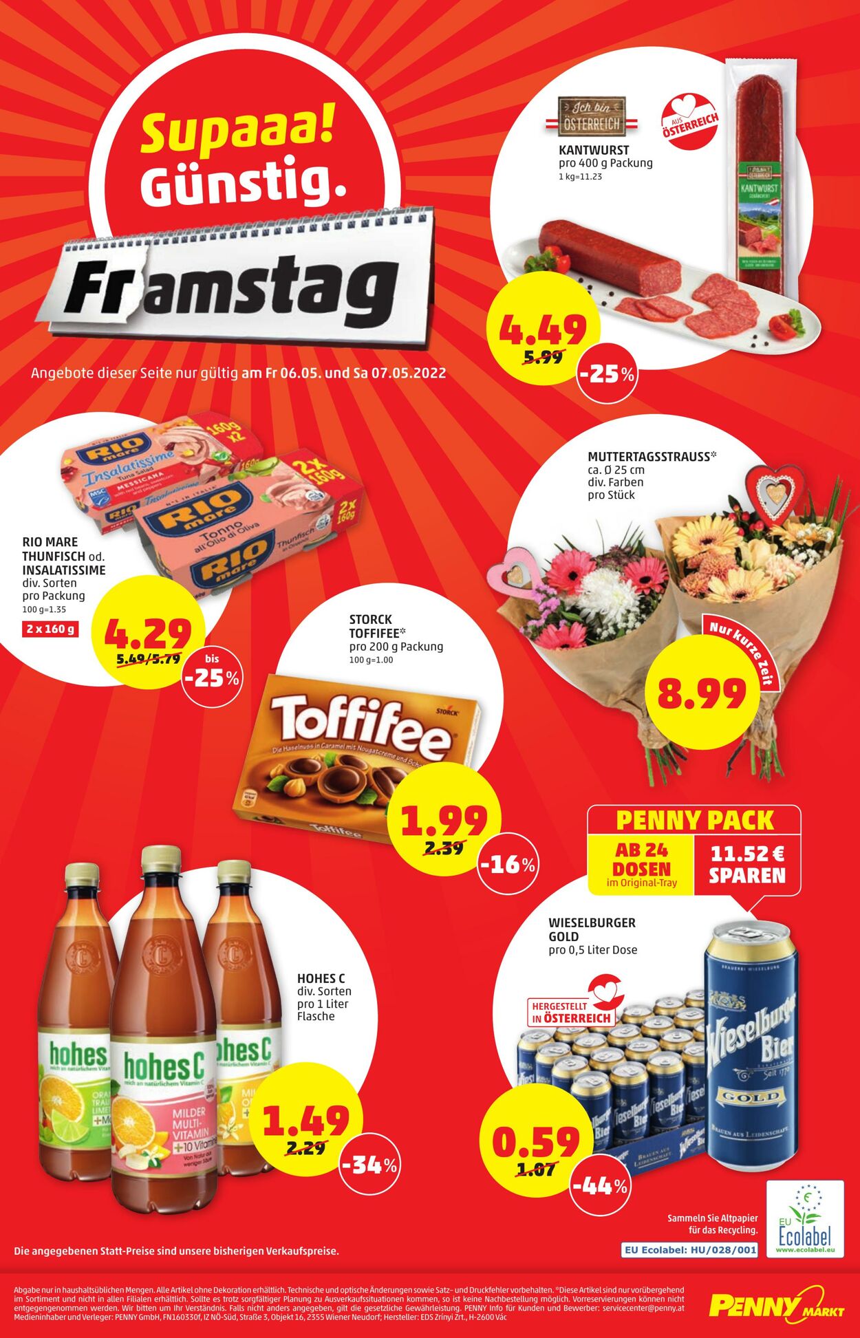 Prospekt Penny Markt 05.05.2022 - 11.05.2022