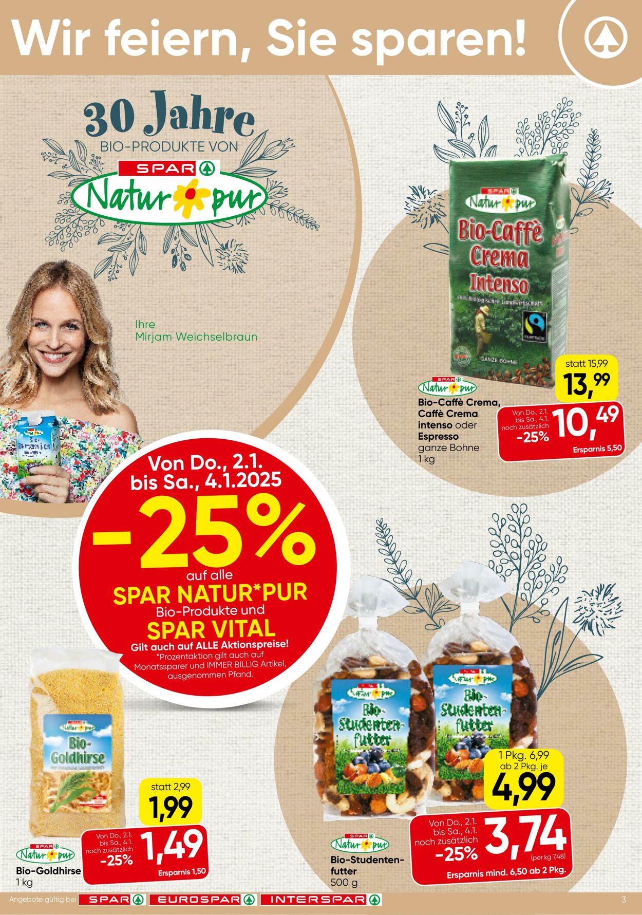 Prospekt Spar 02.01.2025 - 15.01.2025