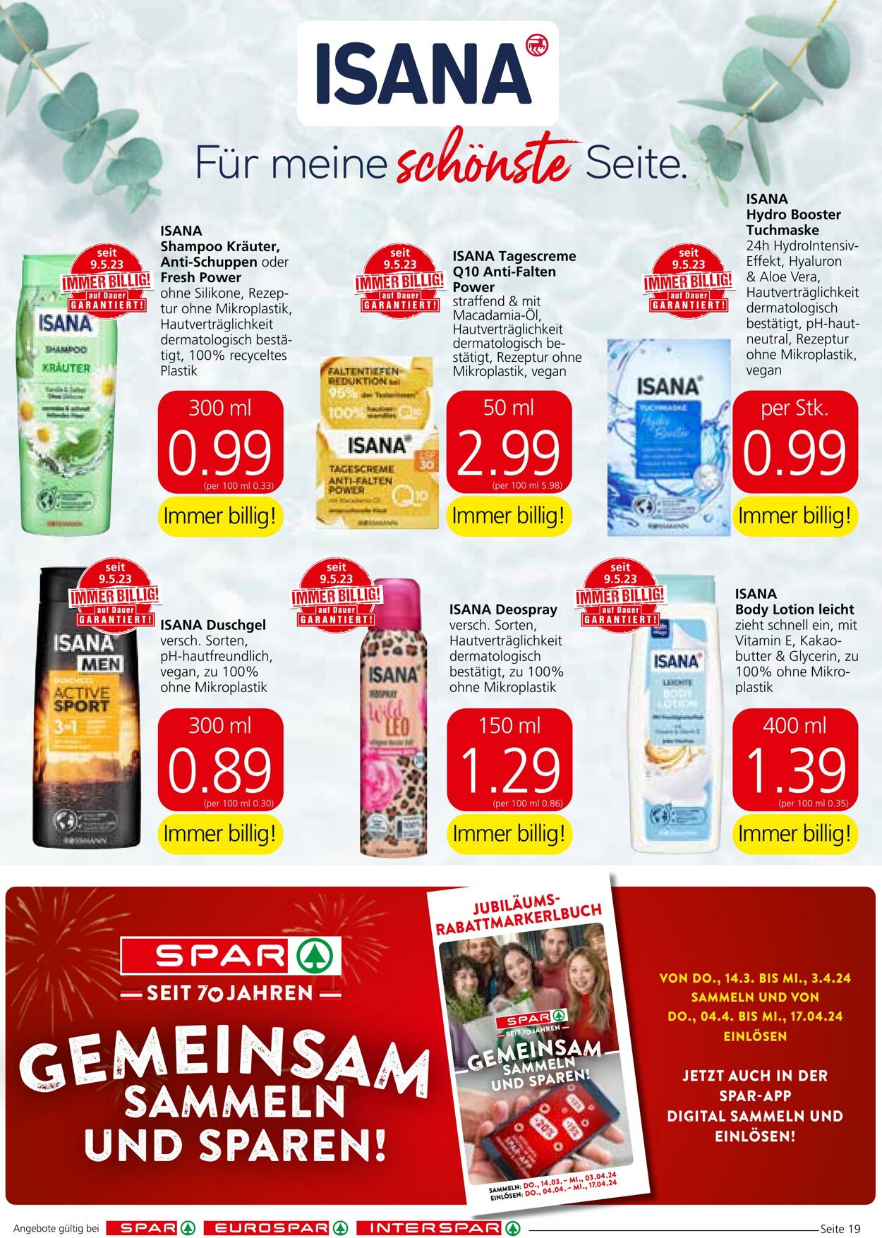 Prospekt Spar 26.03.2024 - 03.04.2024