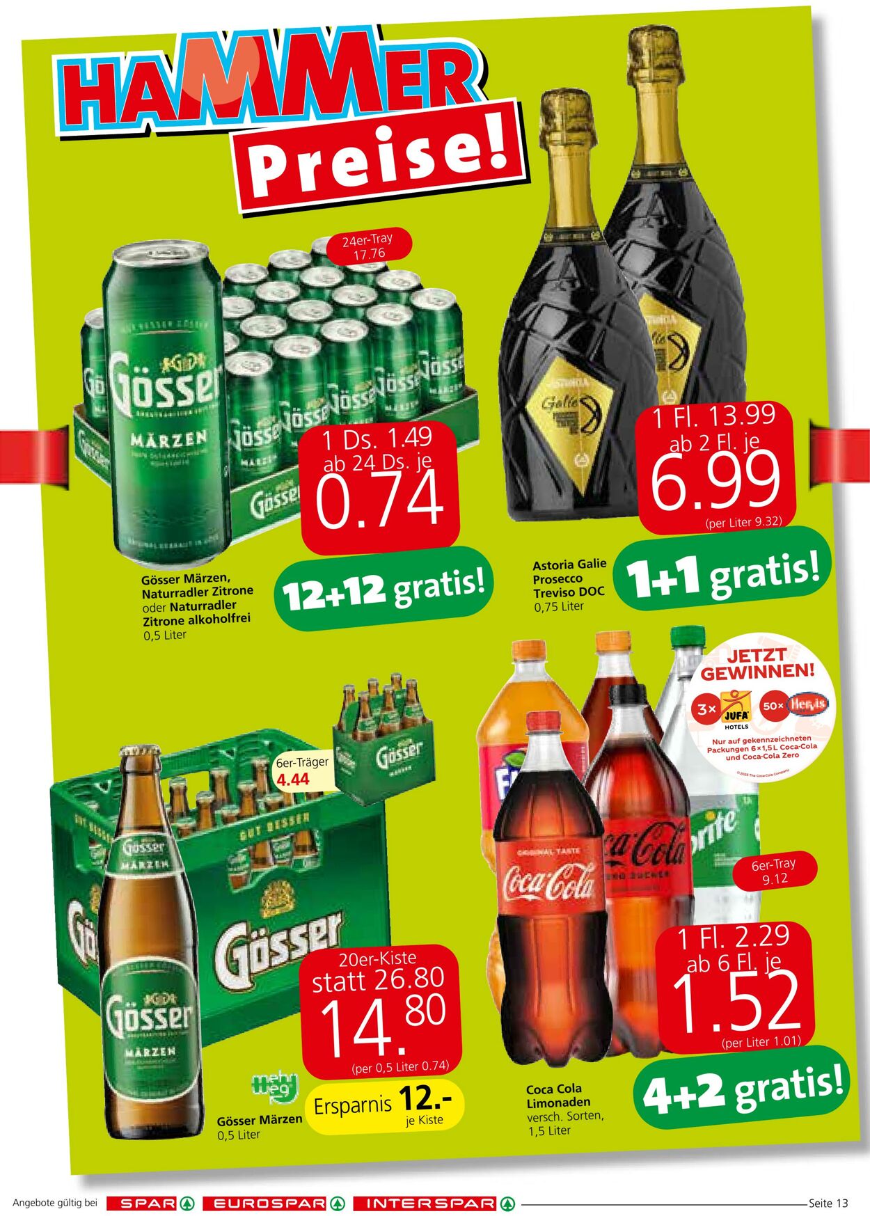 Prospekt Spar 17.08.2023 - 30.08.2023