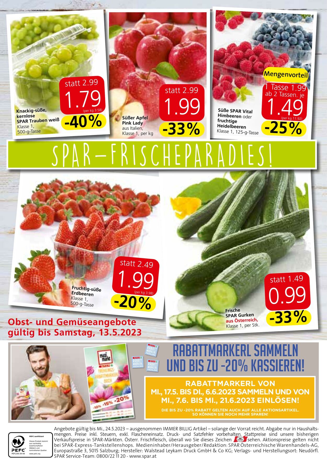 Prospekt Spar 11.05.2023 - 24.05.2023