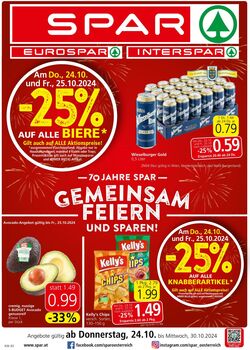 Prospekt Spar 17.10.2024 - 30.10.2024