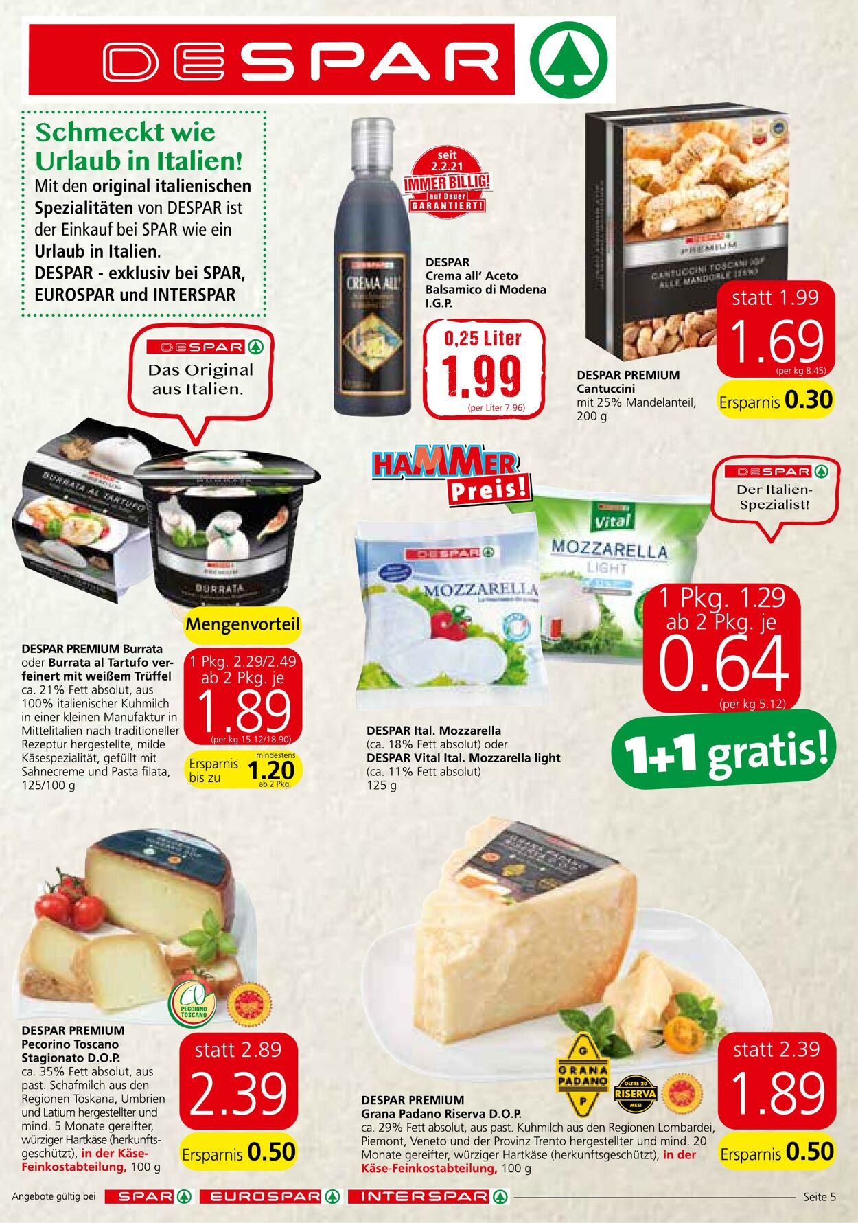 Prospekt Spar 05.05.2022 - 18.05.2022