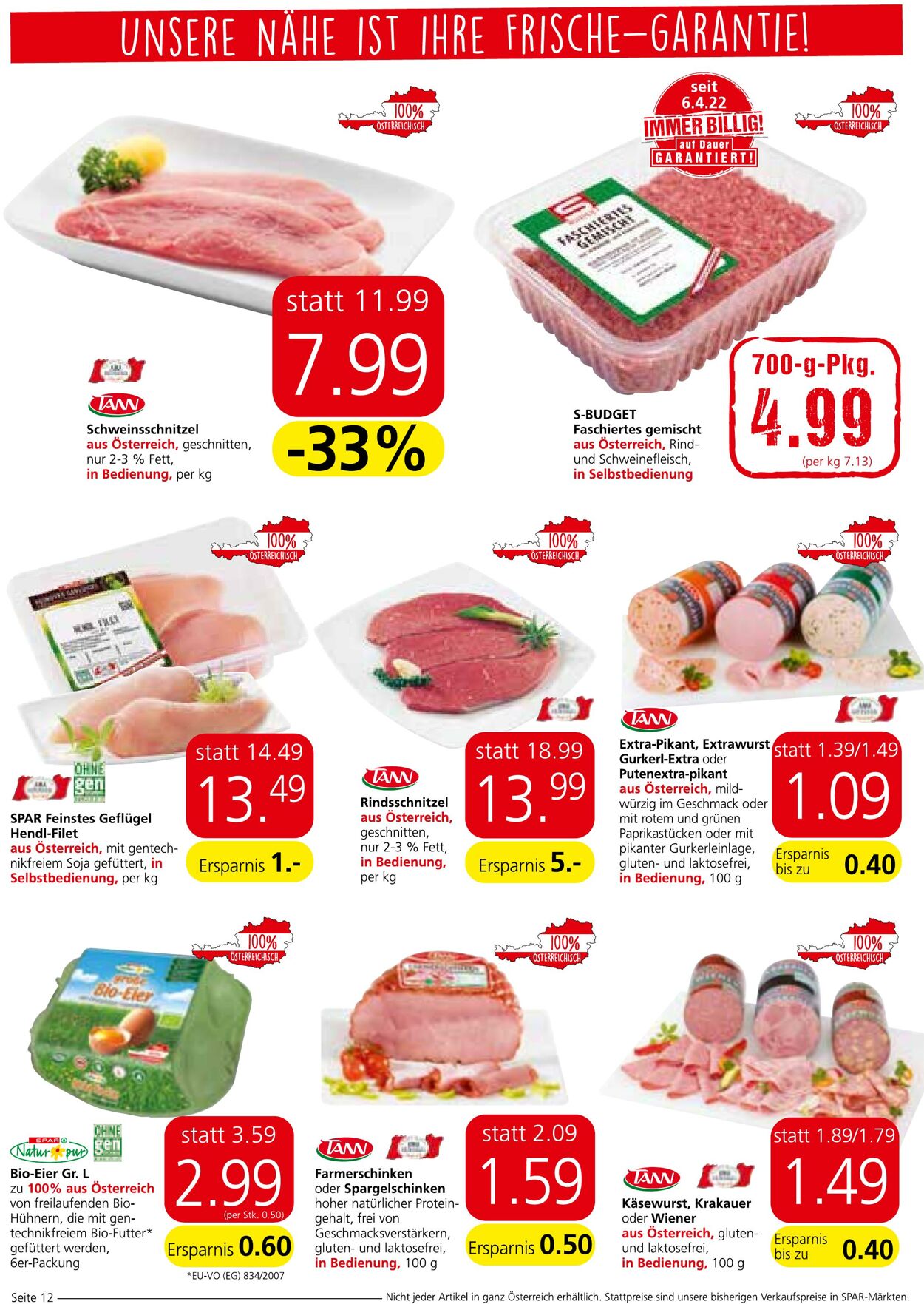 Prospekt Spar 05.05.2022 - 18.05.2022