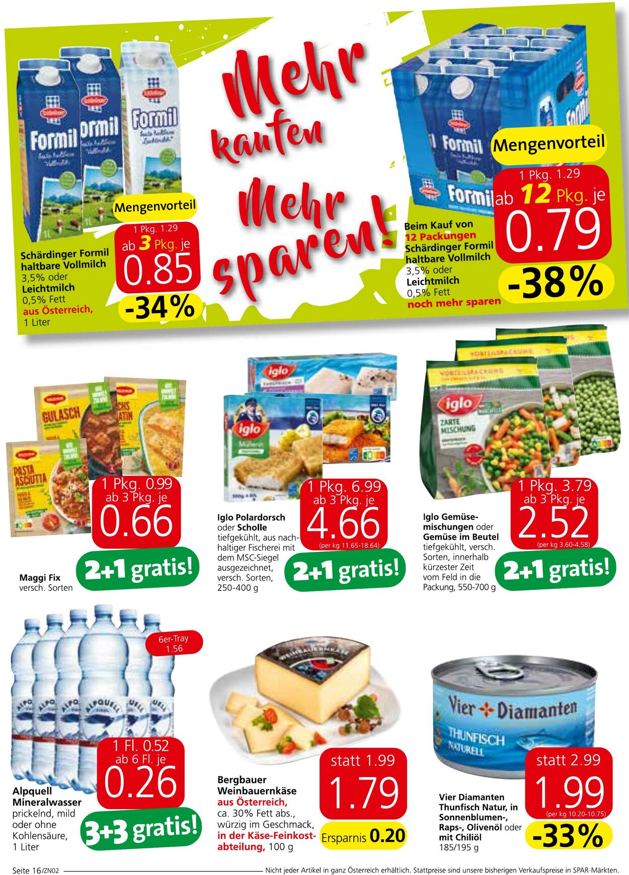 Prospekt Spar 05.05.2022 - 18.05.2022