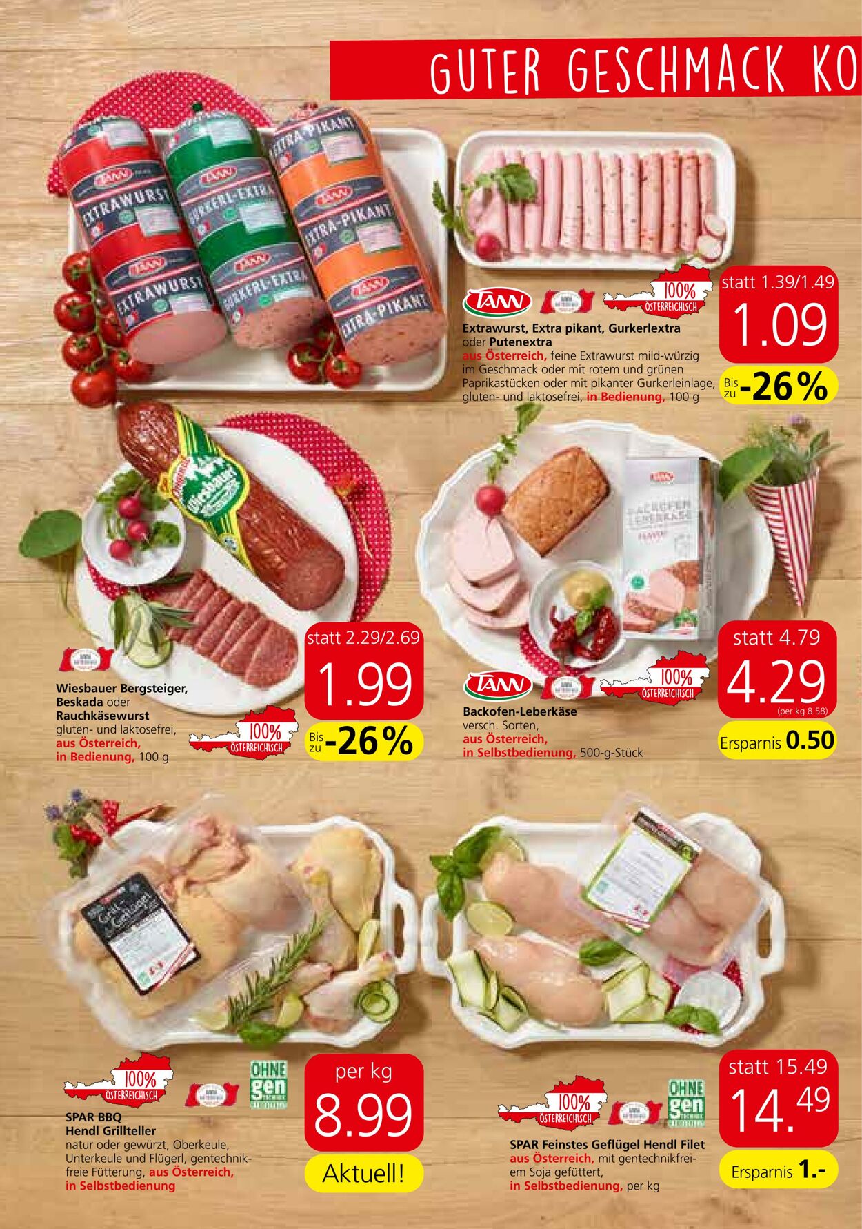 Prospekt Spar 04.08.2022 - 10.08.2022