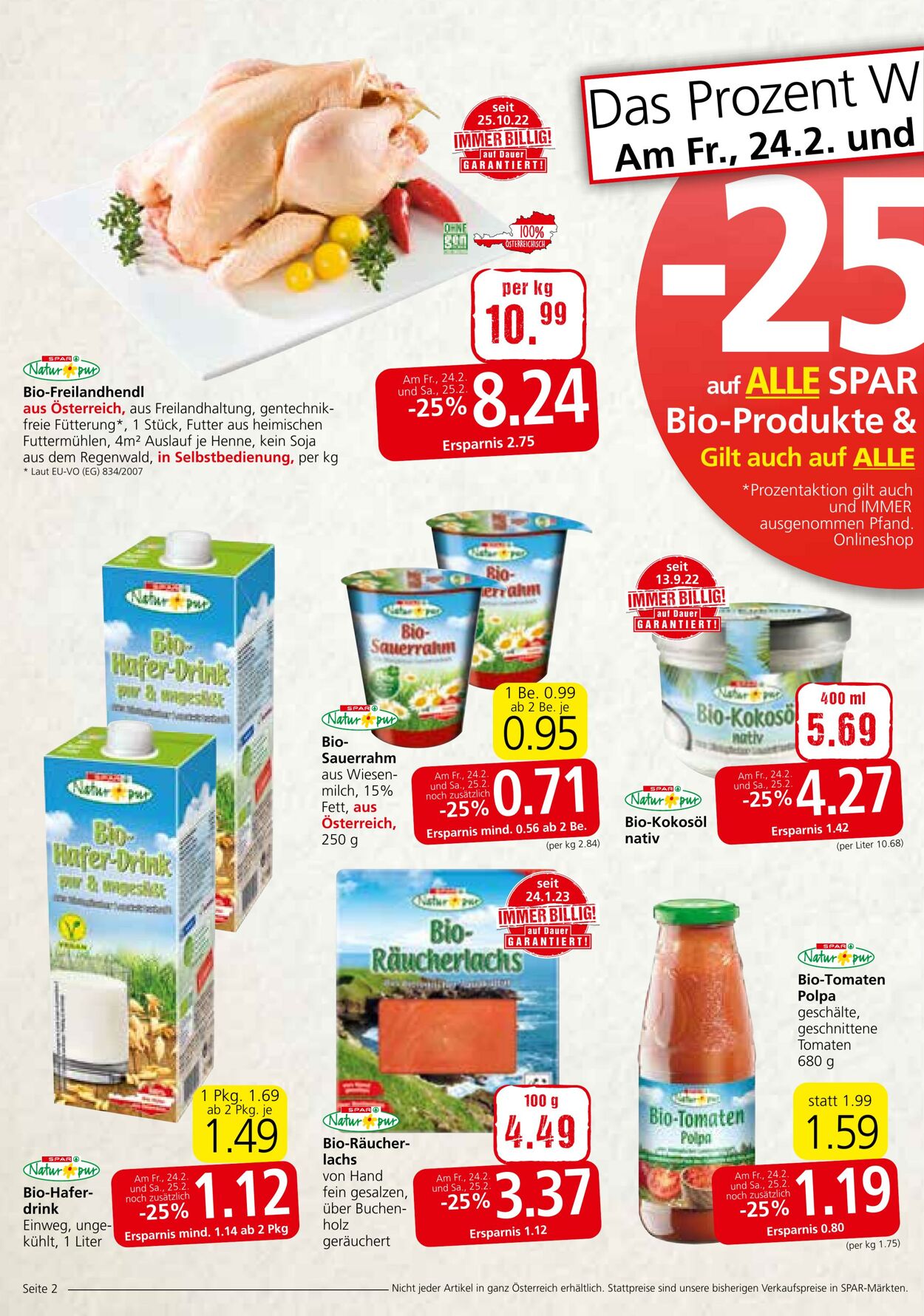 Prospekt Spar 23.02.2023 - 01.03.2023