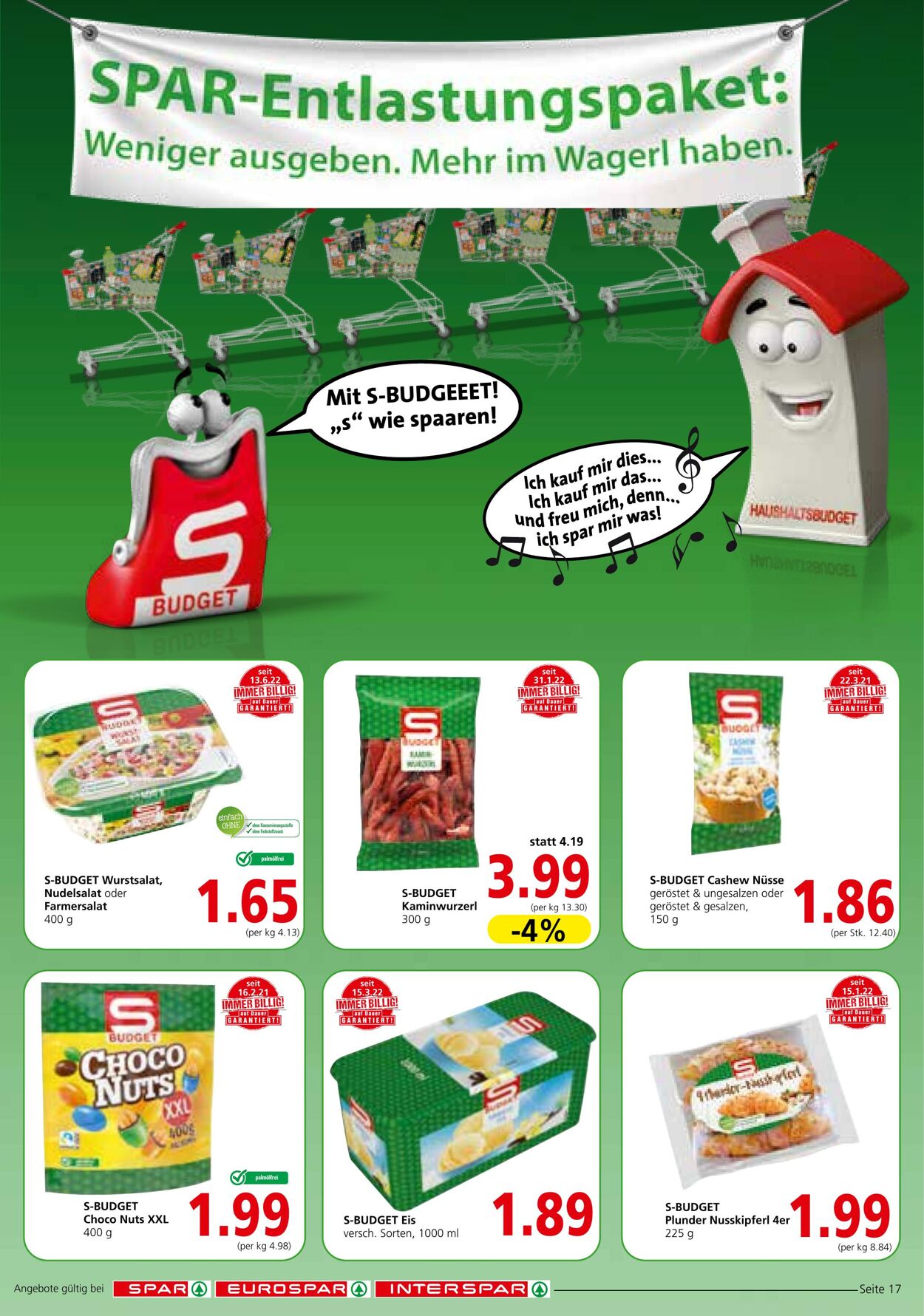 Prospekt Spar 14.07.2022 - 27.07.2022