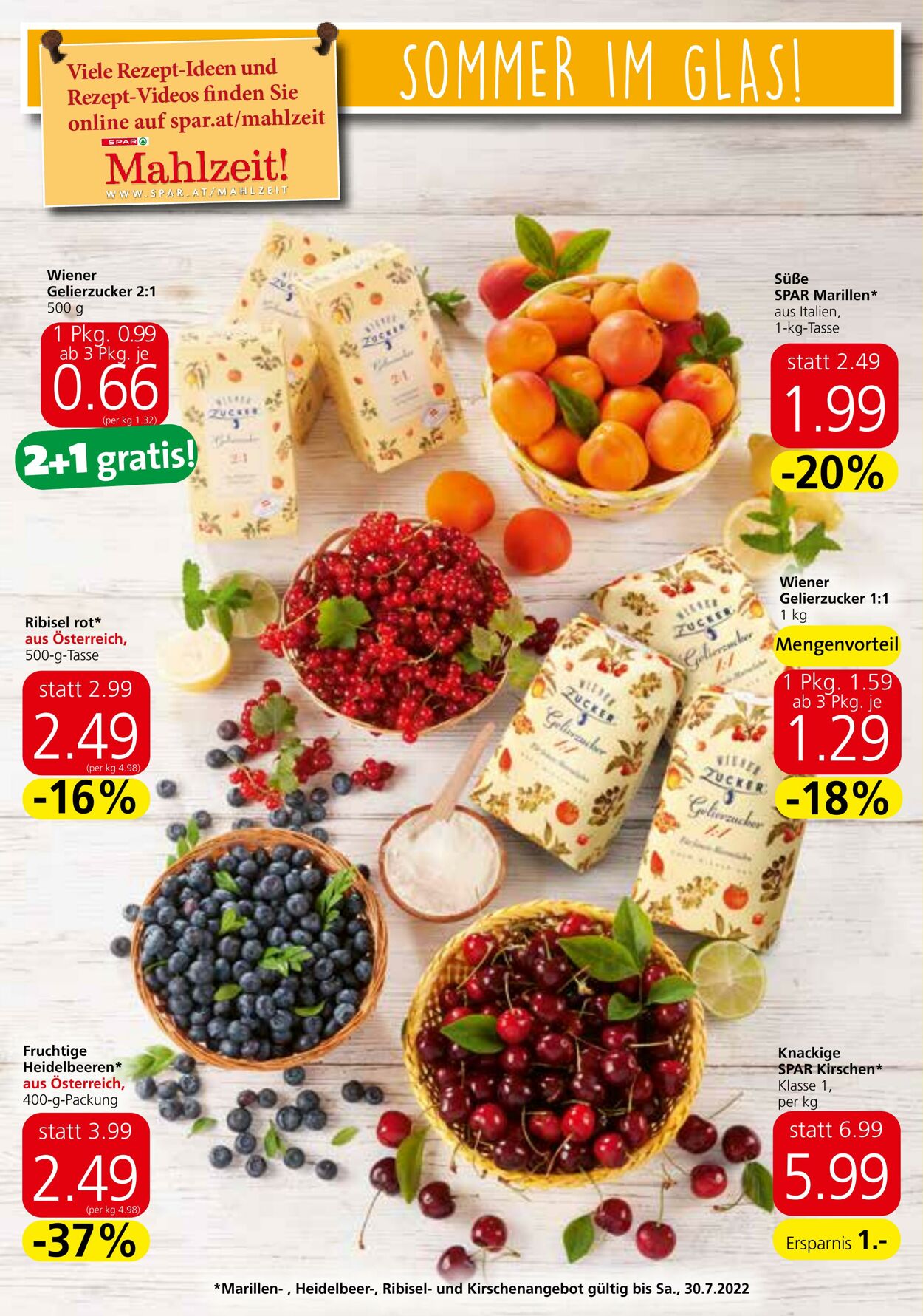 Prospekt Spar 28.07.2022 - 10.08.2022