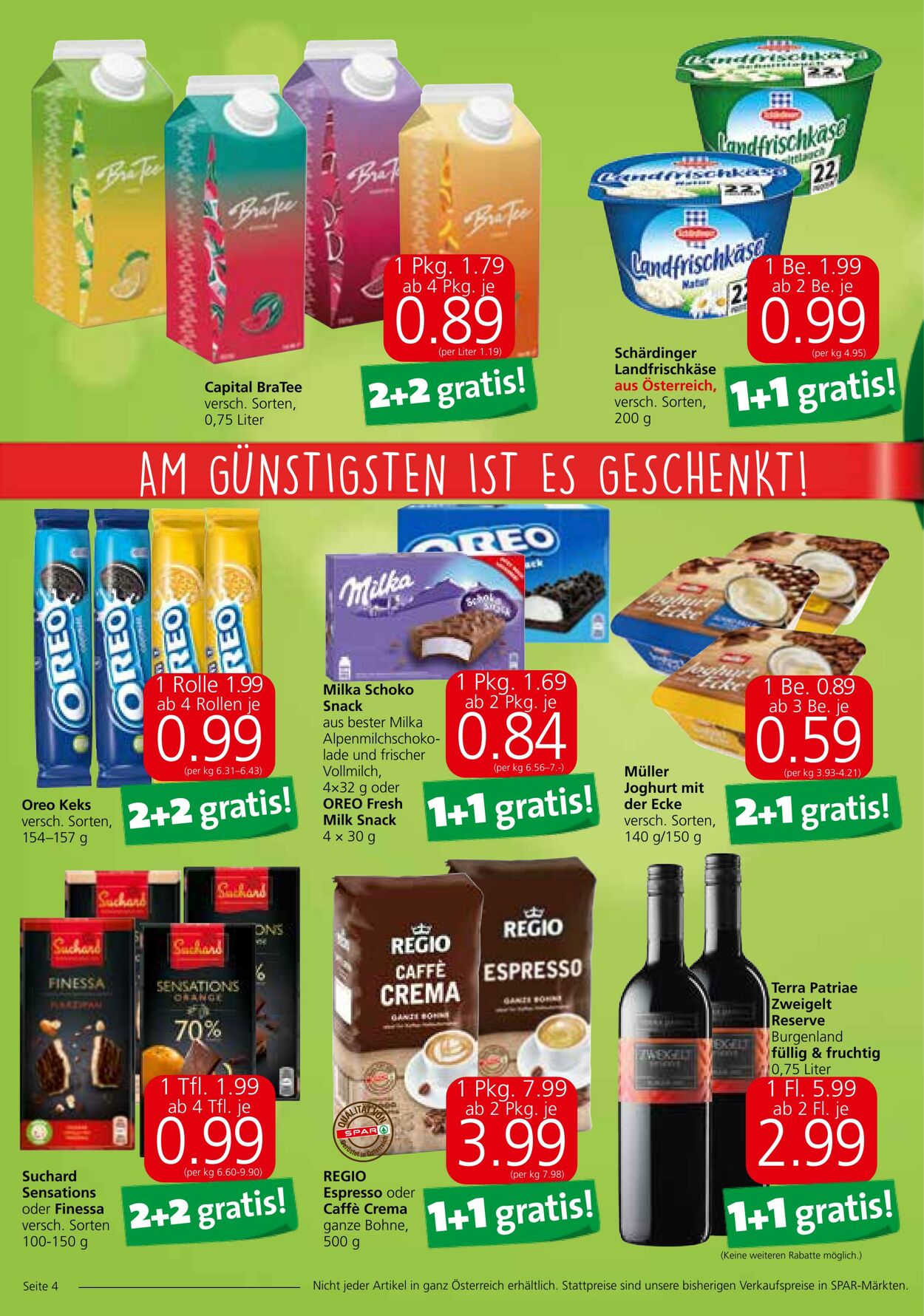 Prospekt Spar 04.08.2022 - 10.08.2022