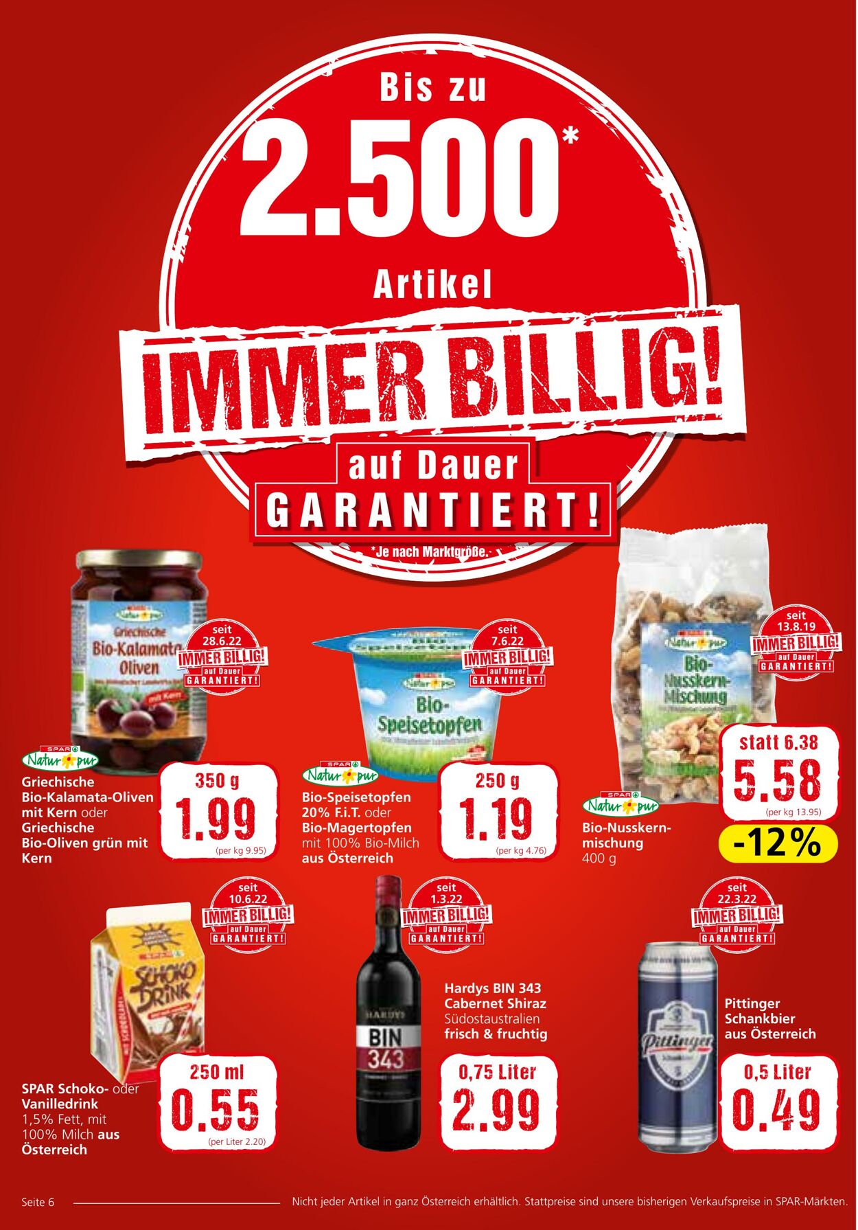 Prospekt Spar 04.08.2022 - 10.08.2022