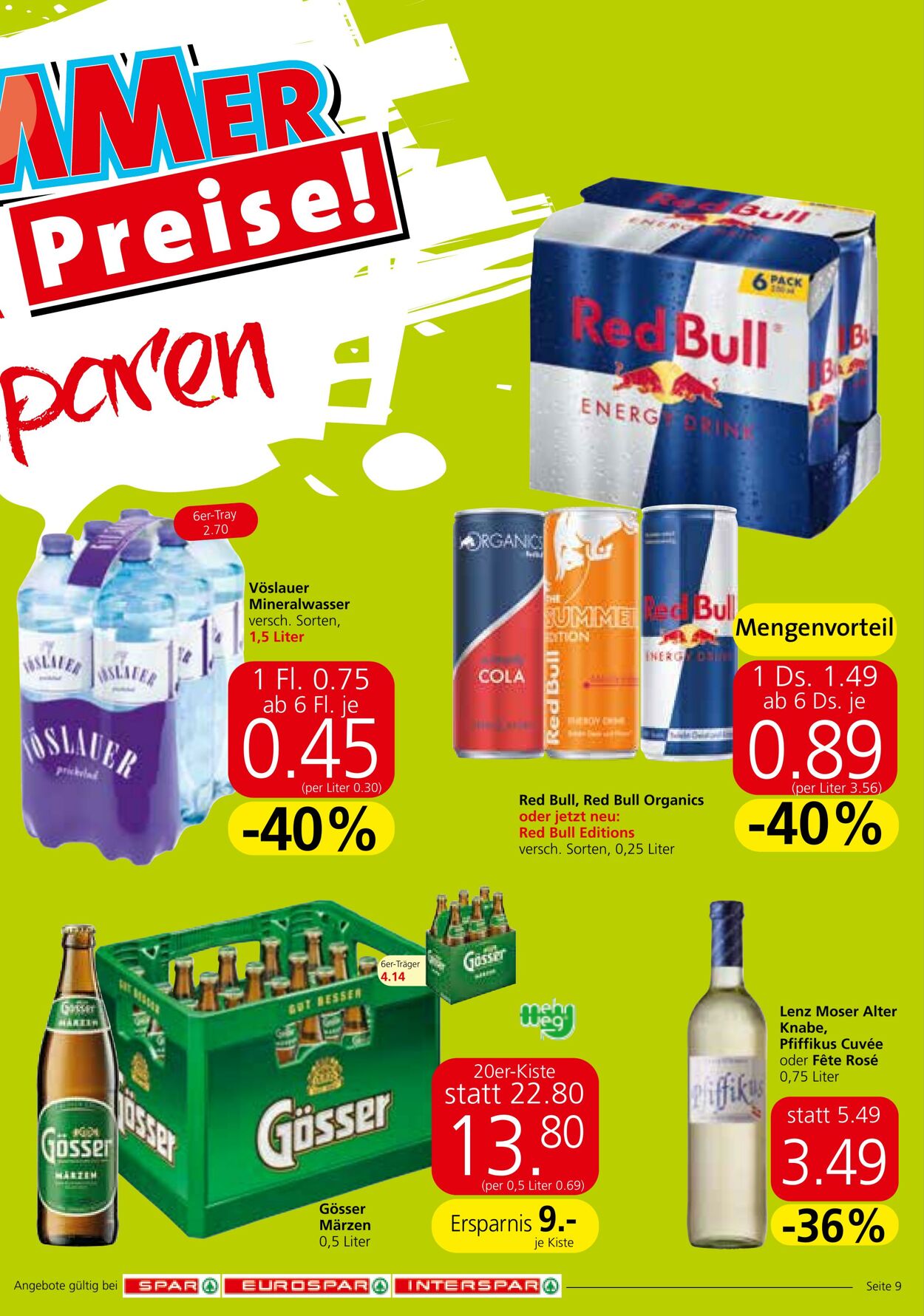 Prospekt Spar 04.08.2022 - 10.08.2022