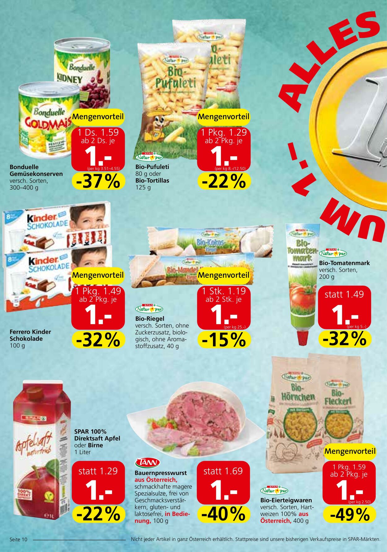 Prospekt Spar 04.08.2022 - 10.08.2022