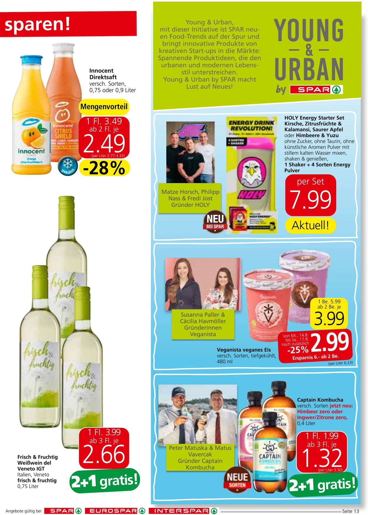 Prospekt Spar 14.08.2024 - 21.08.2024