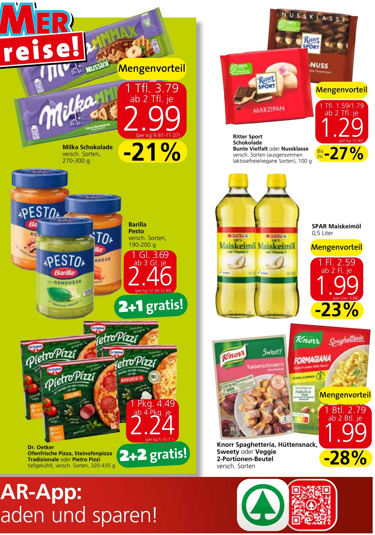 Prospekt Spar 17.08.2023 - 30.08.2023