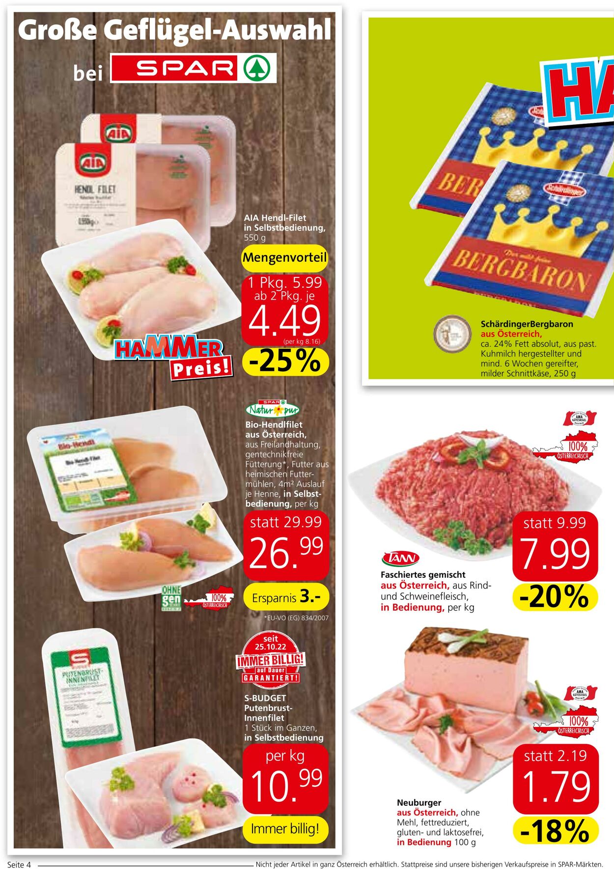 Prospekt Spar 17.08.2023 - 30.08.2023