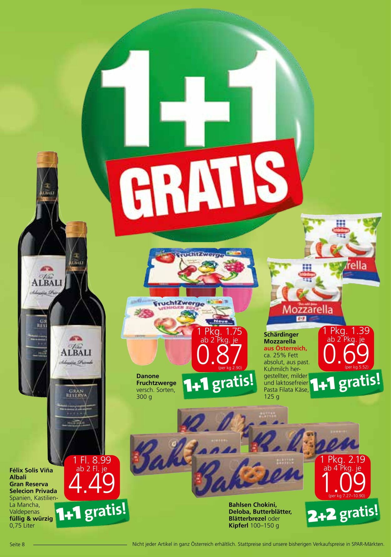 Prospekt Spar 18.08.2022 - 24.08.2022