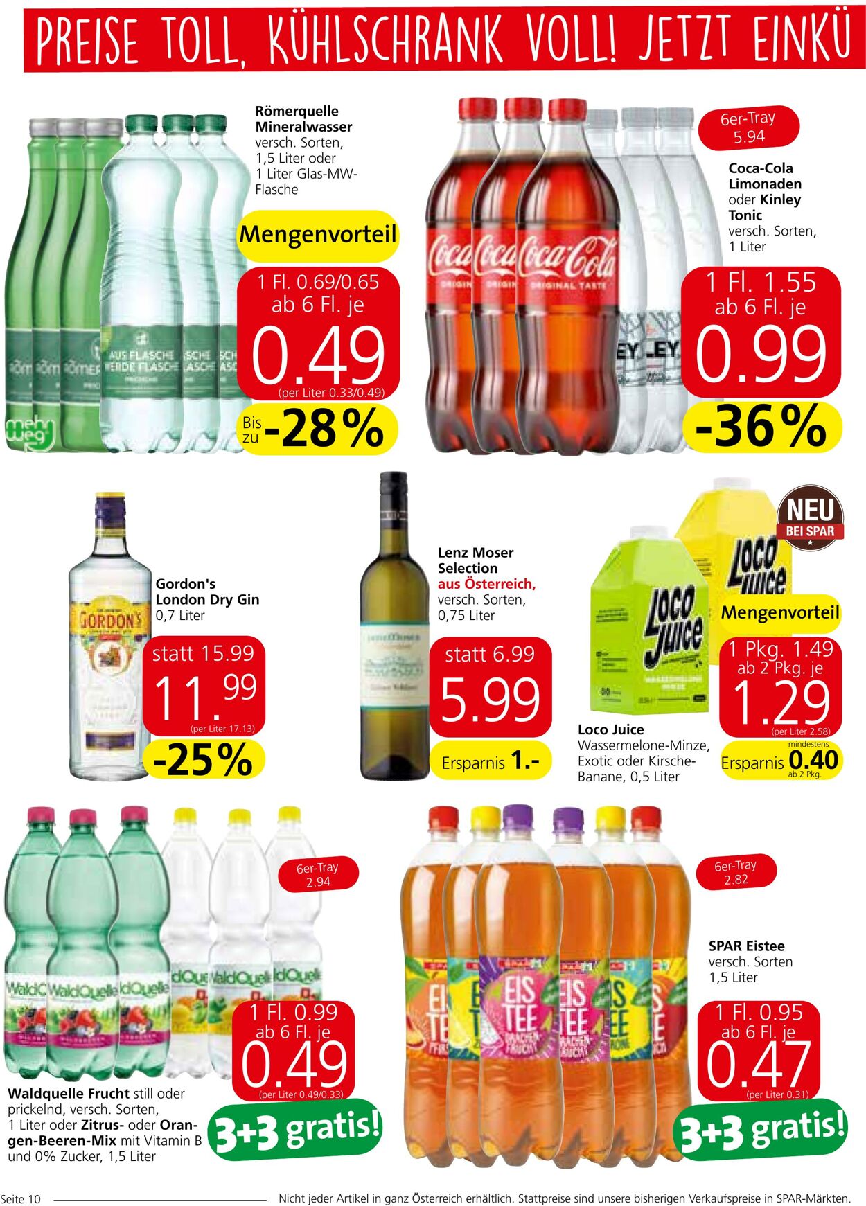 Prospekt Spar 18.08.2022 - 24.08.2022