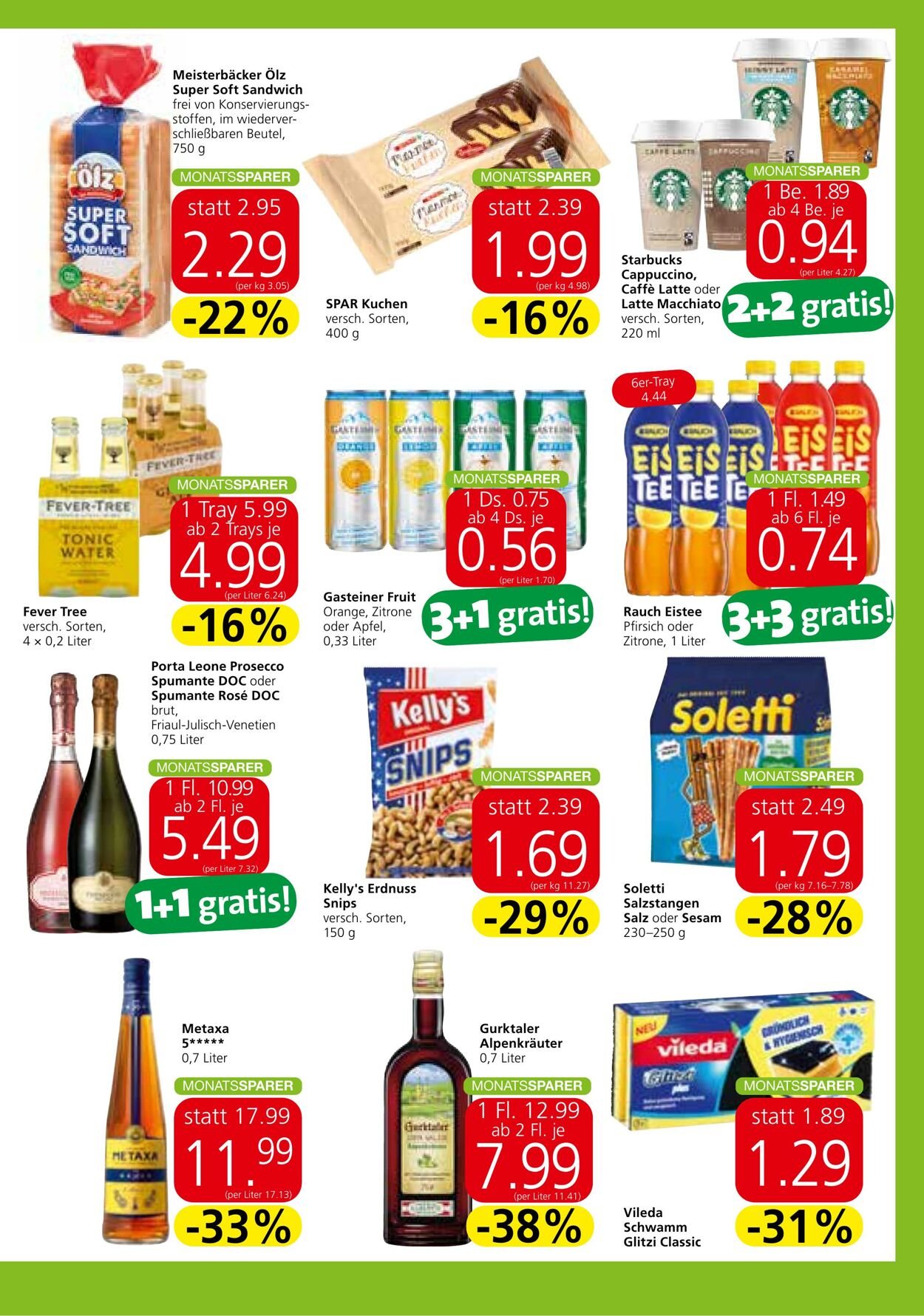 Prospekt Spar 18.08.2022 - 24.08.2022