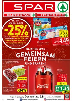 Prospekt Spar 21.12.2022 - 31.12.2022