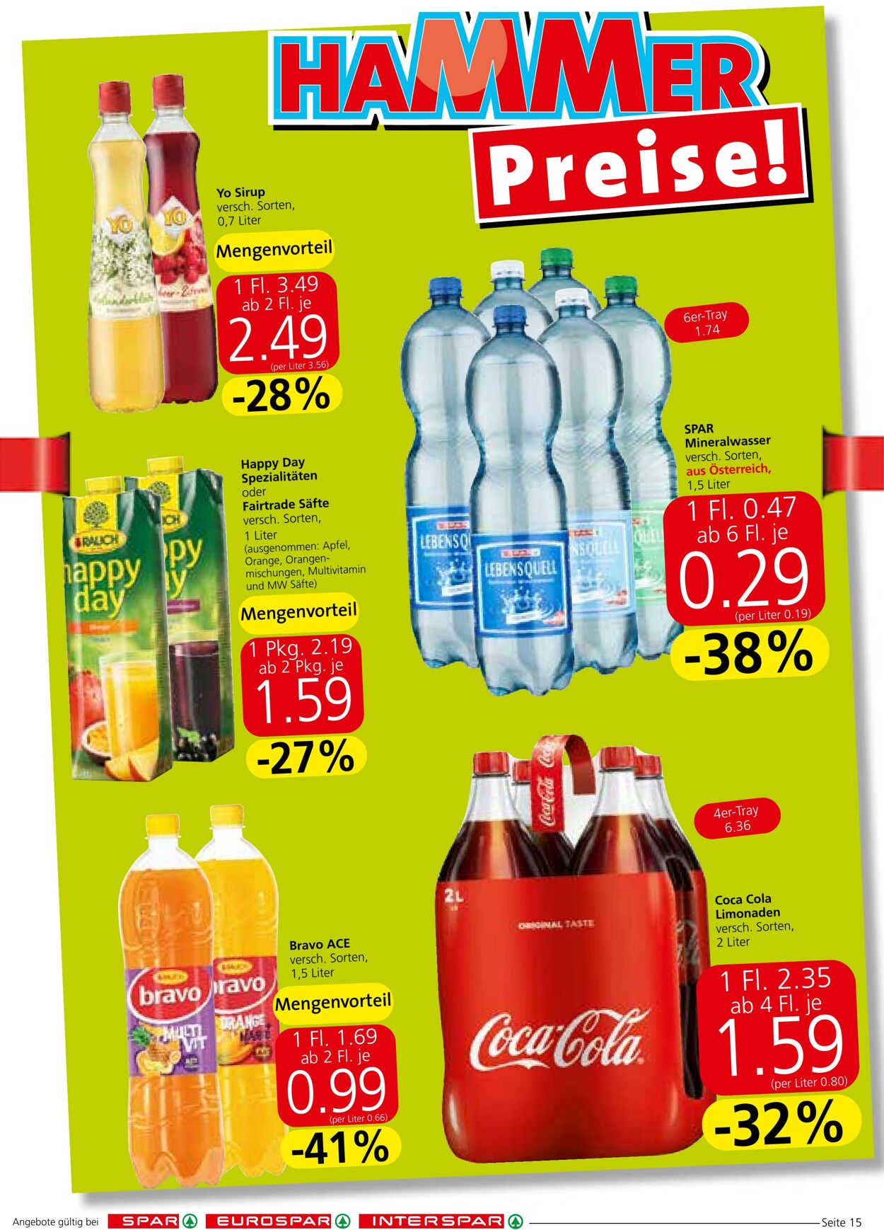 Prospekt Spar 06.10.2022 - 19.10.2022