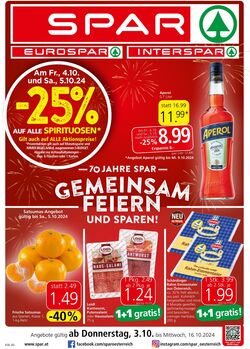 Prospekt Spar 31.10.2024 - 13.11.2024