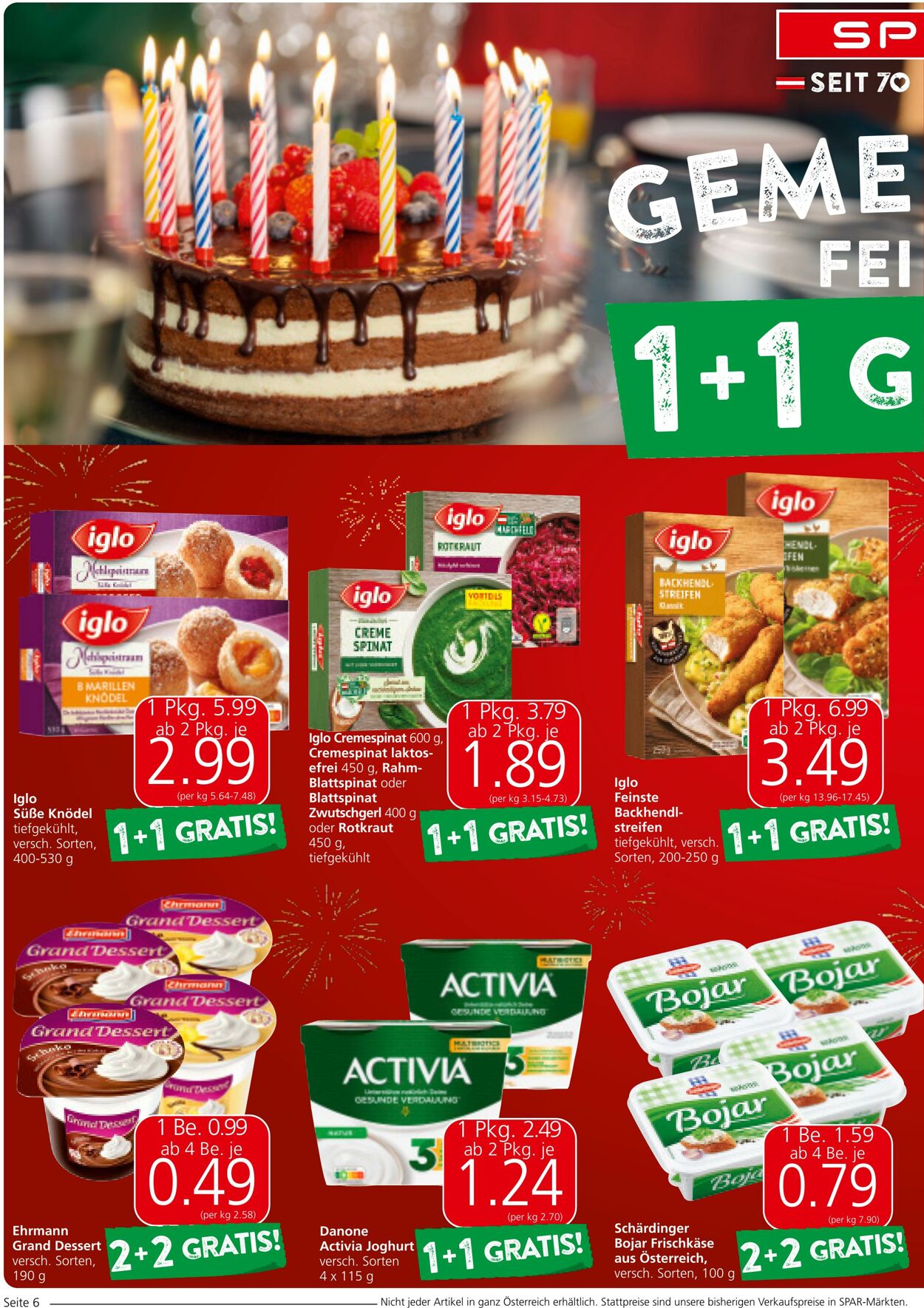 Prospekt Spar 28.11.2024 - 11.12.2024