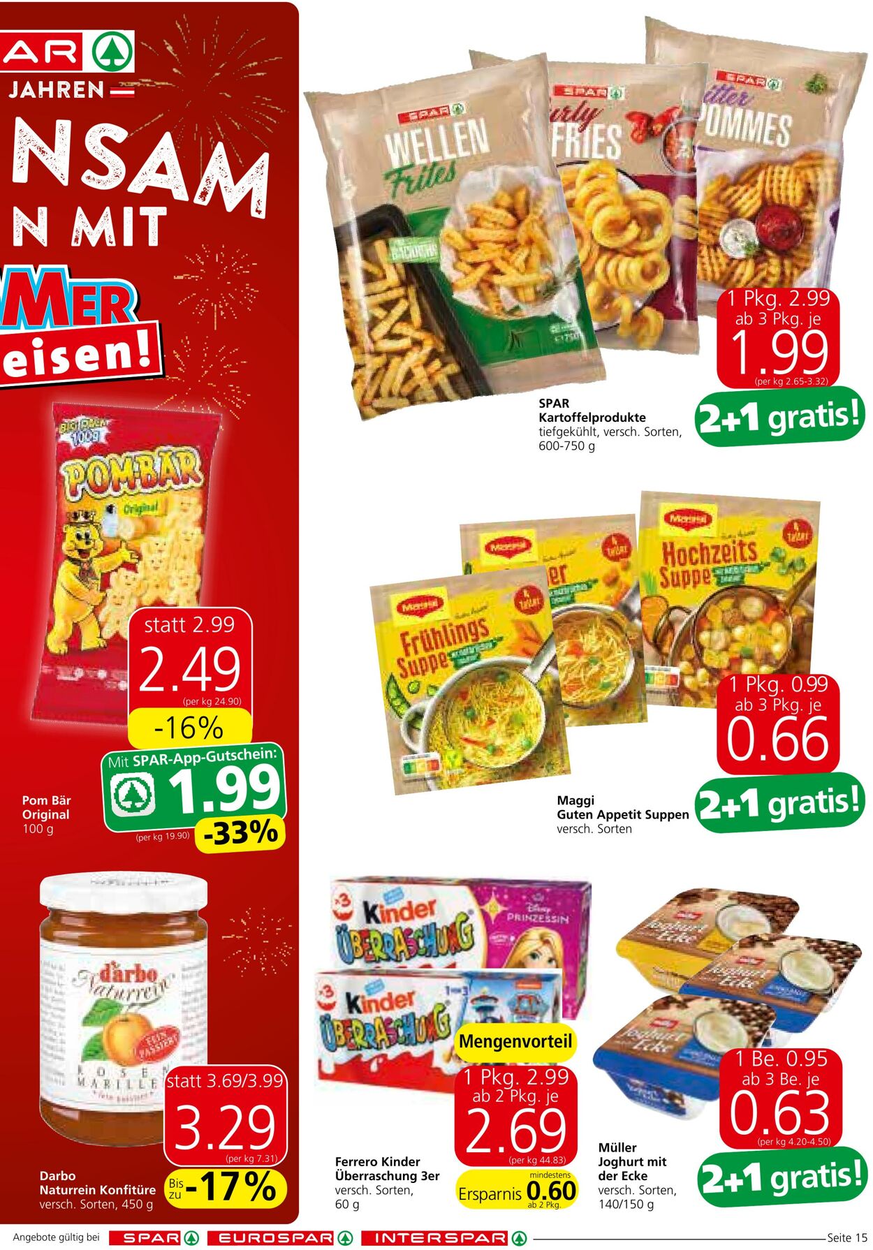 Prospekt Spar 28.11.2024 - 11.12.2024